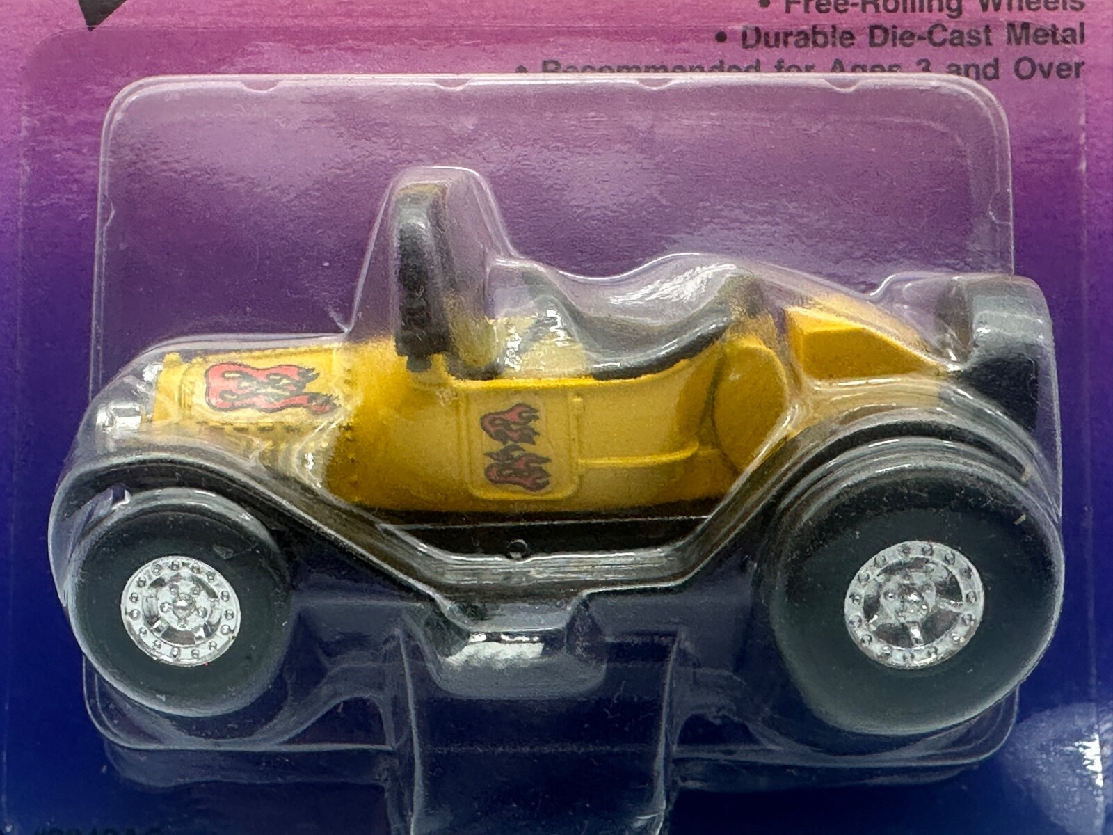Ertl Hot Roddin’ 1914 Chevy Royal Mail Roadster, Yellow, 3 inches, New in Box