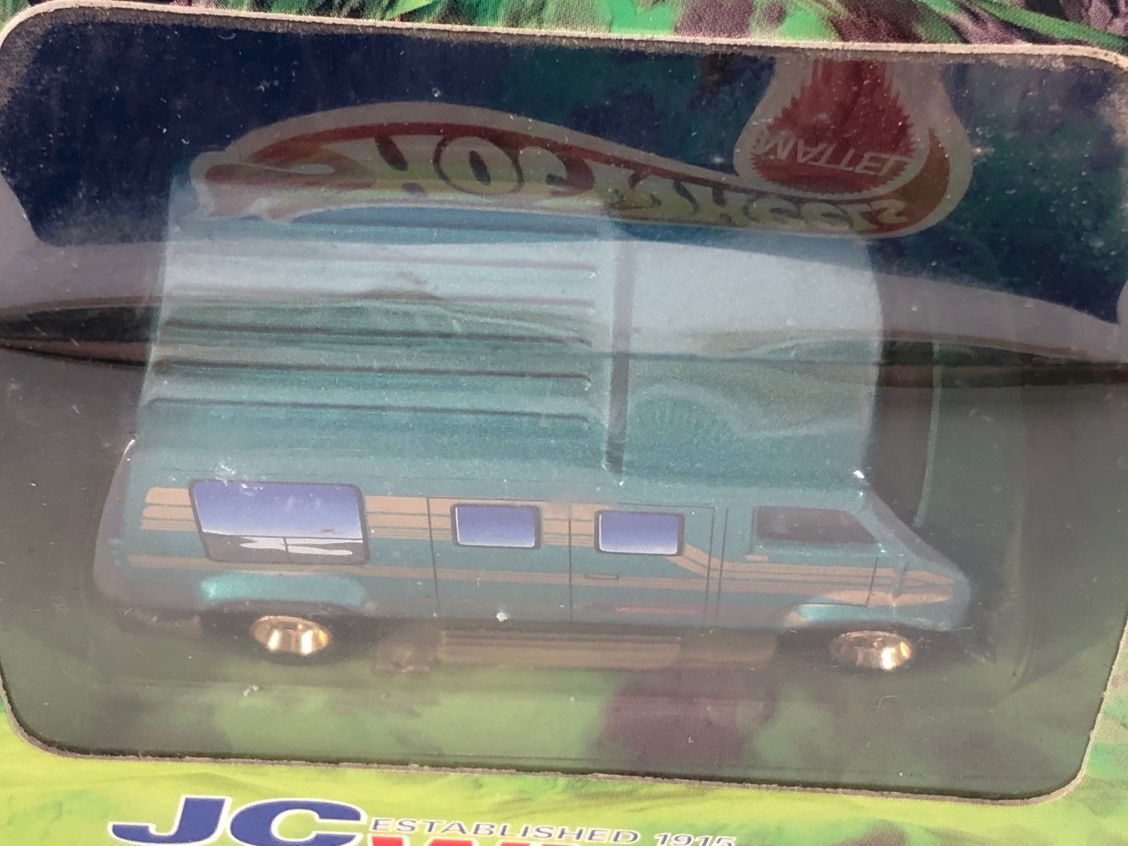 Hot Wheels JC Whitney Van Teal Promotional