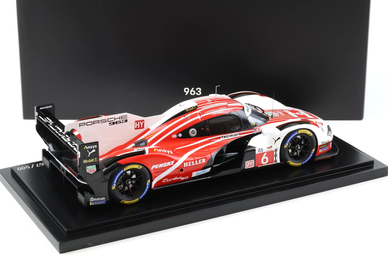 1:18 Spark Porsche 963 #6 Penske 4th 24H Le Mans 2024 WAP Dealer