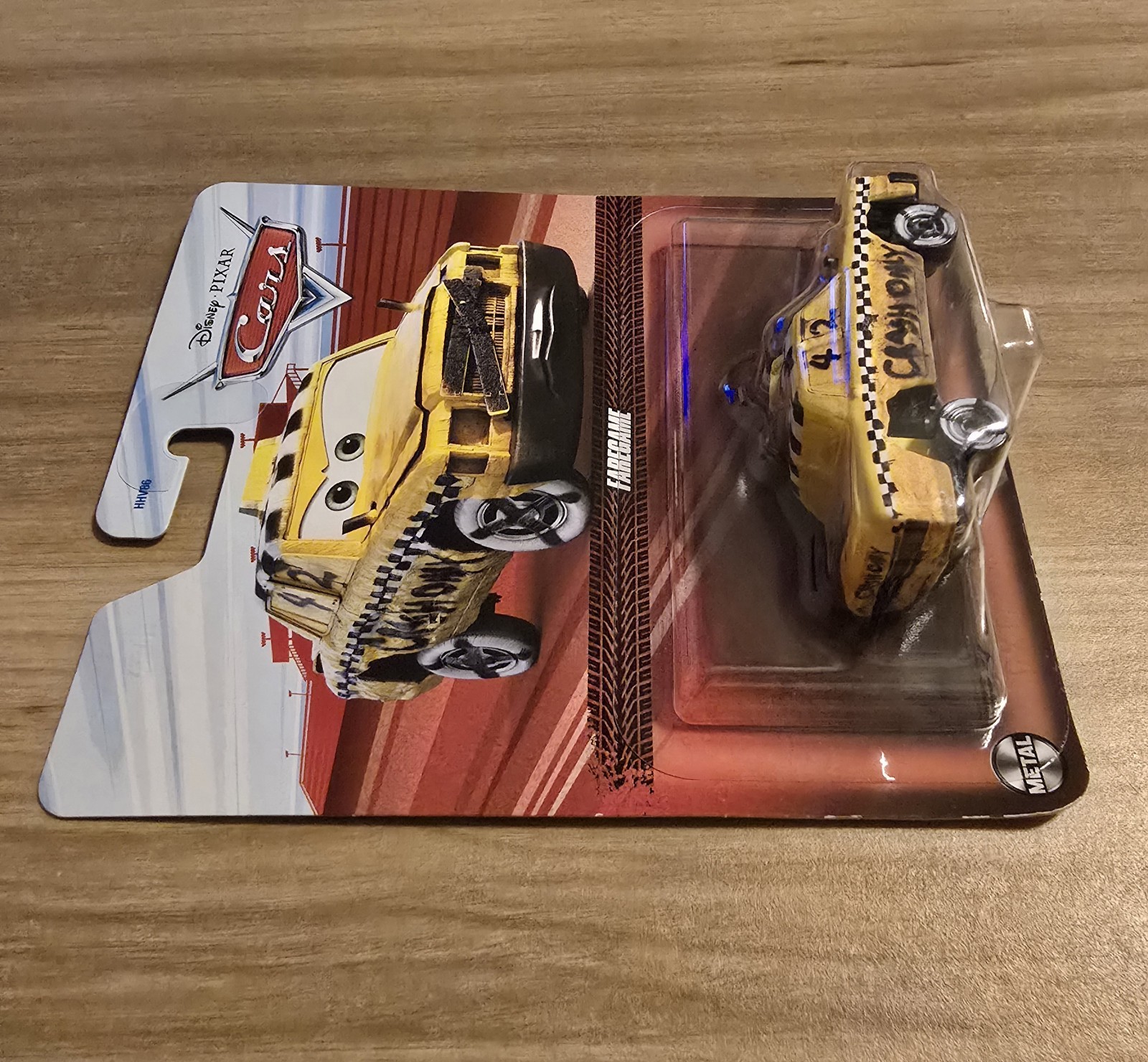 Disney Pixar Cars Metal Die-Cast FAREGAME 1:55 Yellow & Black Car