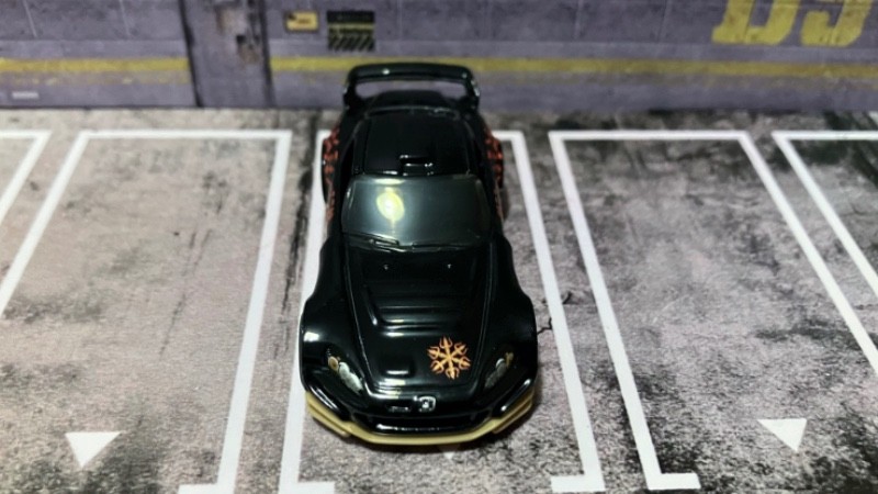 CUSTOM Black Honda S2000 • Chrome Real Riders • 2026 Hot Wheels F&F • HTF