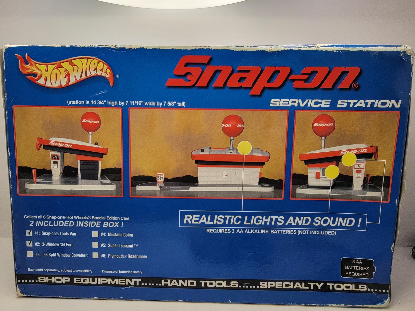 Hot Wheels Snap-On Service Station play set