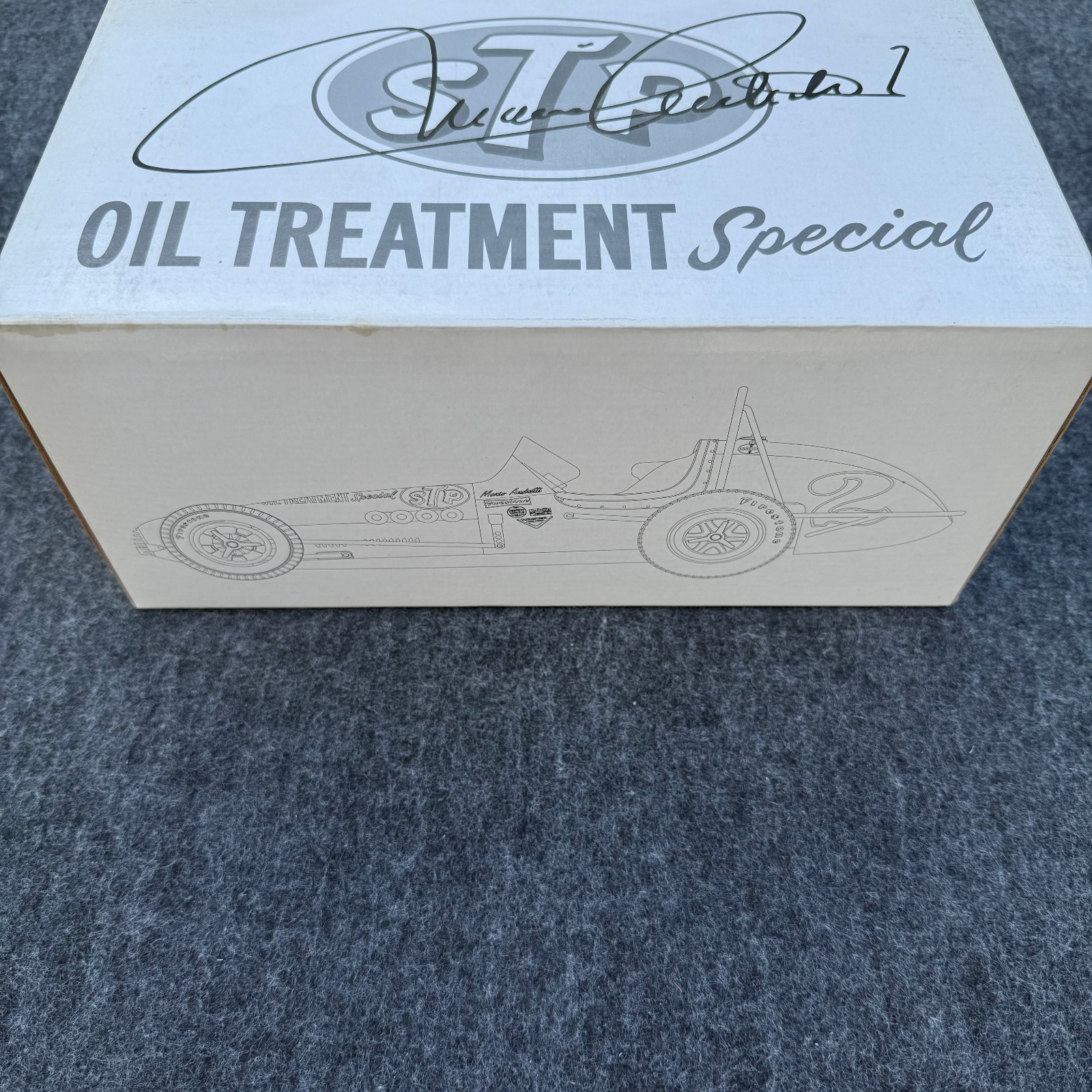GMP #2 MARIO ANDRETTI STP OIL TREATMENT SPL OFFENHAUSER DIRT CHAMP 1:18 #7624 SR