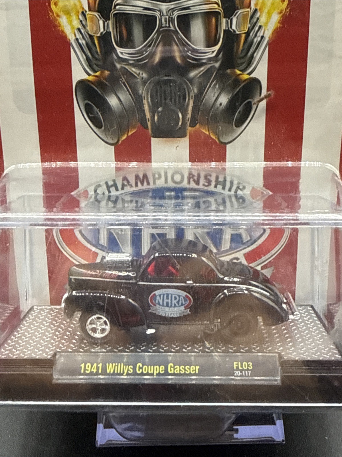 2020 M2 Machines NHRA SEMA only 600 pcs BLACK 1941 WILLYS COUPE GASSER FL03 20-1