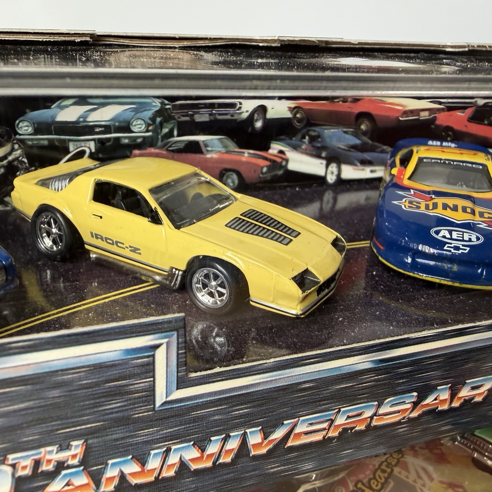 Lot (4) Hot Wheels Collectibles Sets Hard Rock Camaro Muscle Rodding Night Races