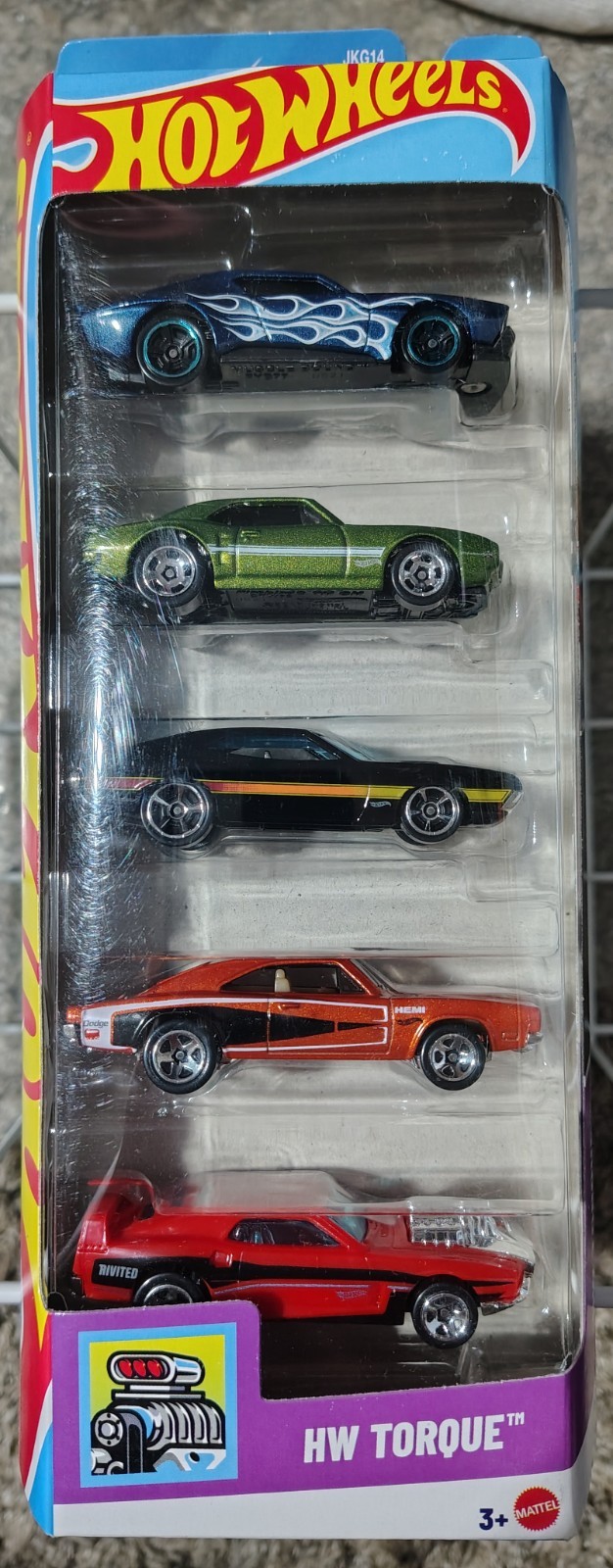 3 Brand New in Box Hot Wheels 5Pack Sets 2026 2 HW Motor Show & a HW Torque sets
