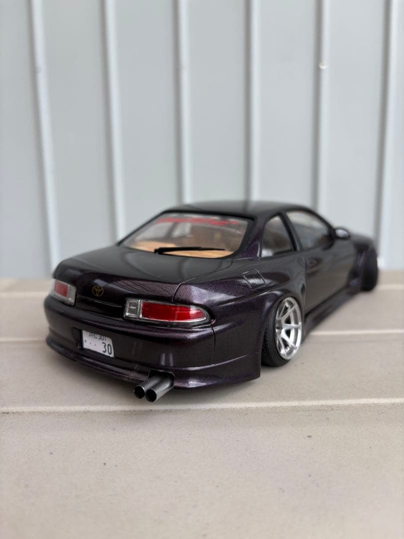Aoshima Vertex JZZ30 Soara Completed 1/24 Scale Front Rear Shaft Broken