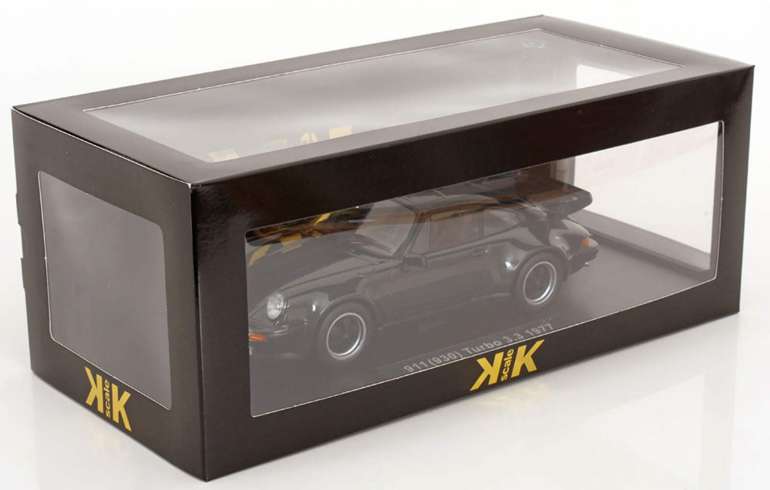 KK Scale 1977 Porsche 911 930 Turbo 3.3 Dark Green Metallic 1:18 KKDC181441