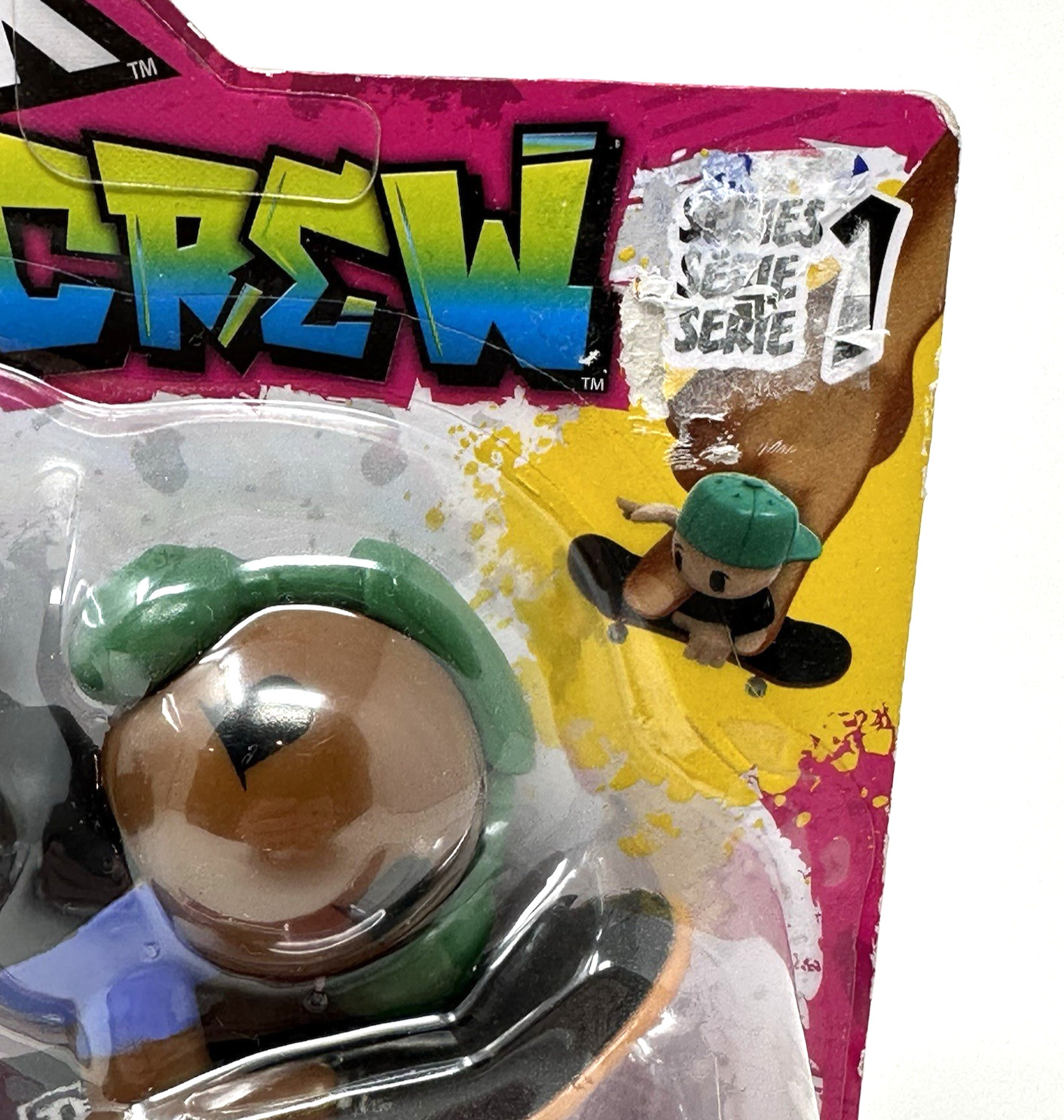 2024 Tech Deck SK8 Crew Series 1 Shred Pack Skateboard Toy New Damaged Package