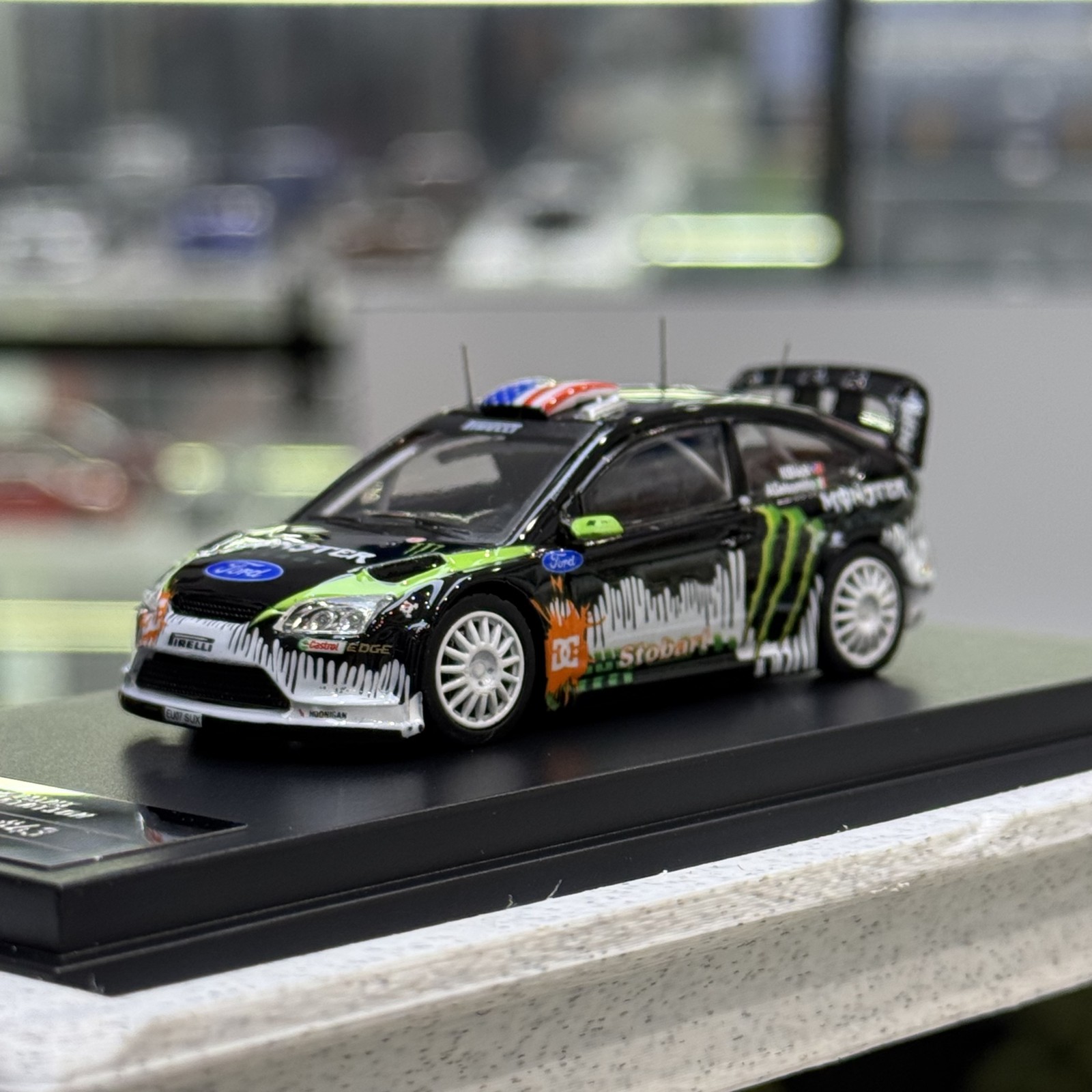 Majorette 1:64 Focus ST Monster Energy Die-Cast Alloy Car Model
