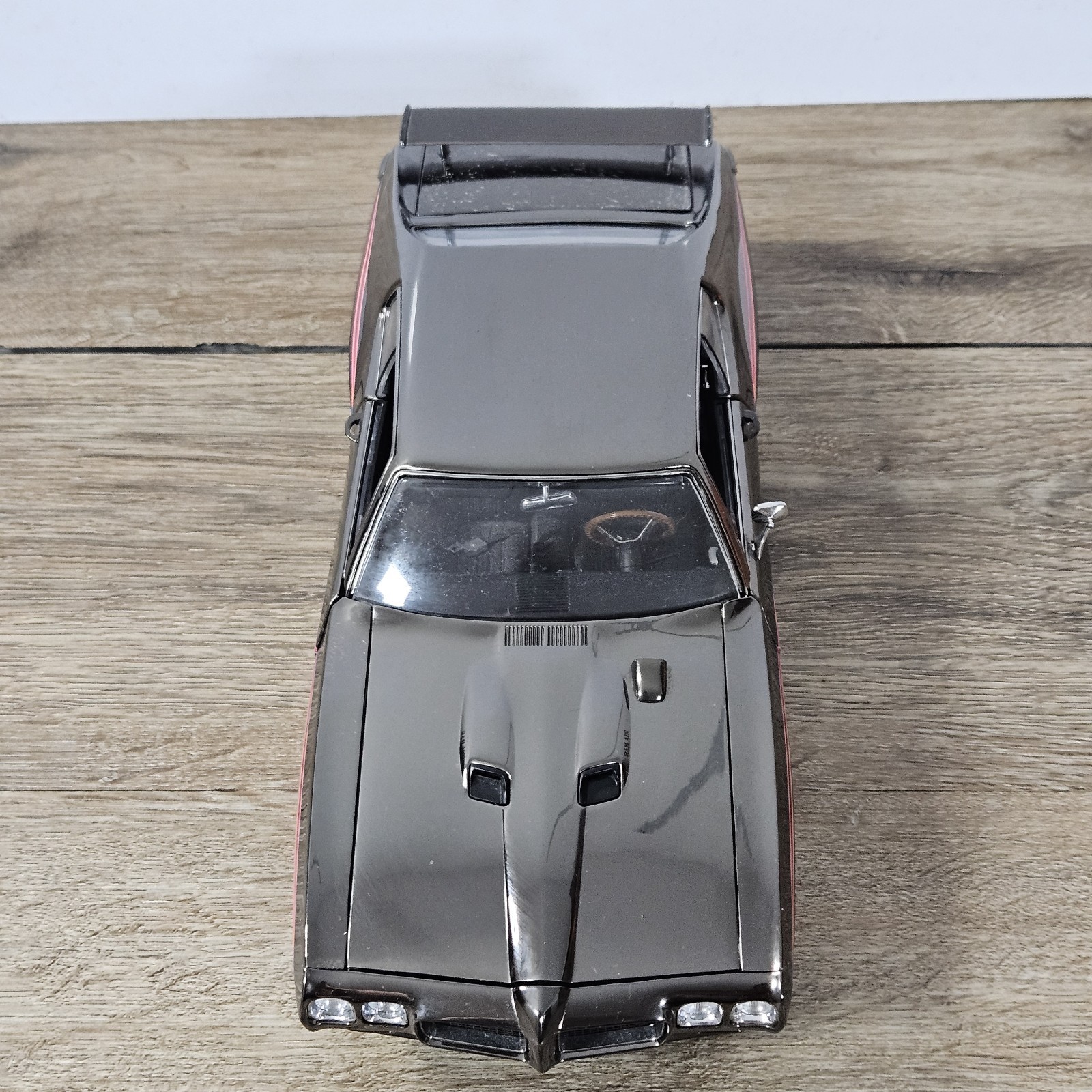 GMP 1970 Pontiac GTO Judge Black Chrome 1:18 Scale Diecast Opening Hood Doors