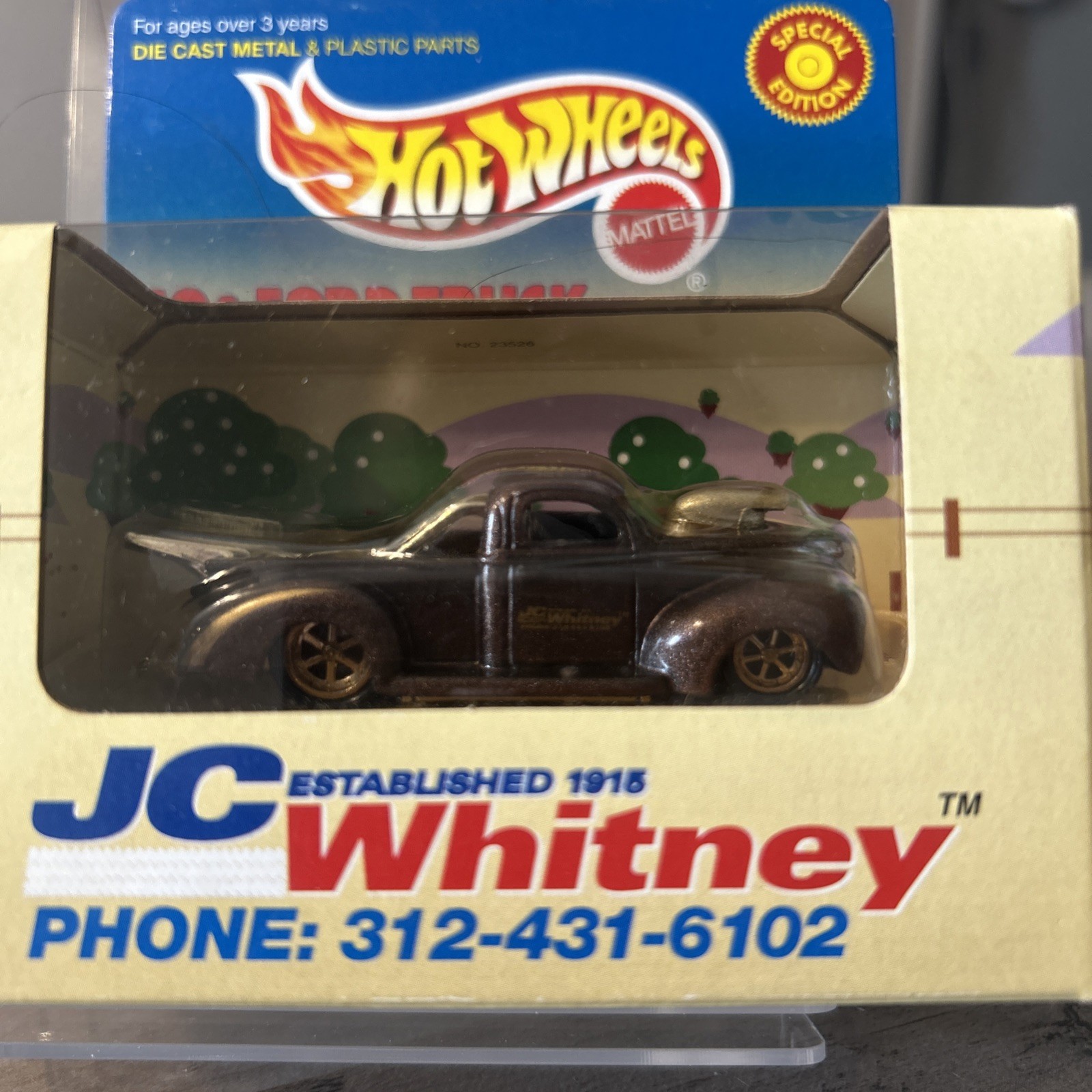 Hot Wheels ‘40 Ford Truck Delivery JC Whitney Collector 1998