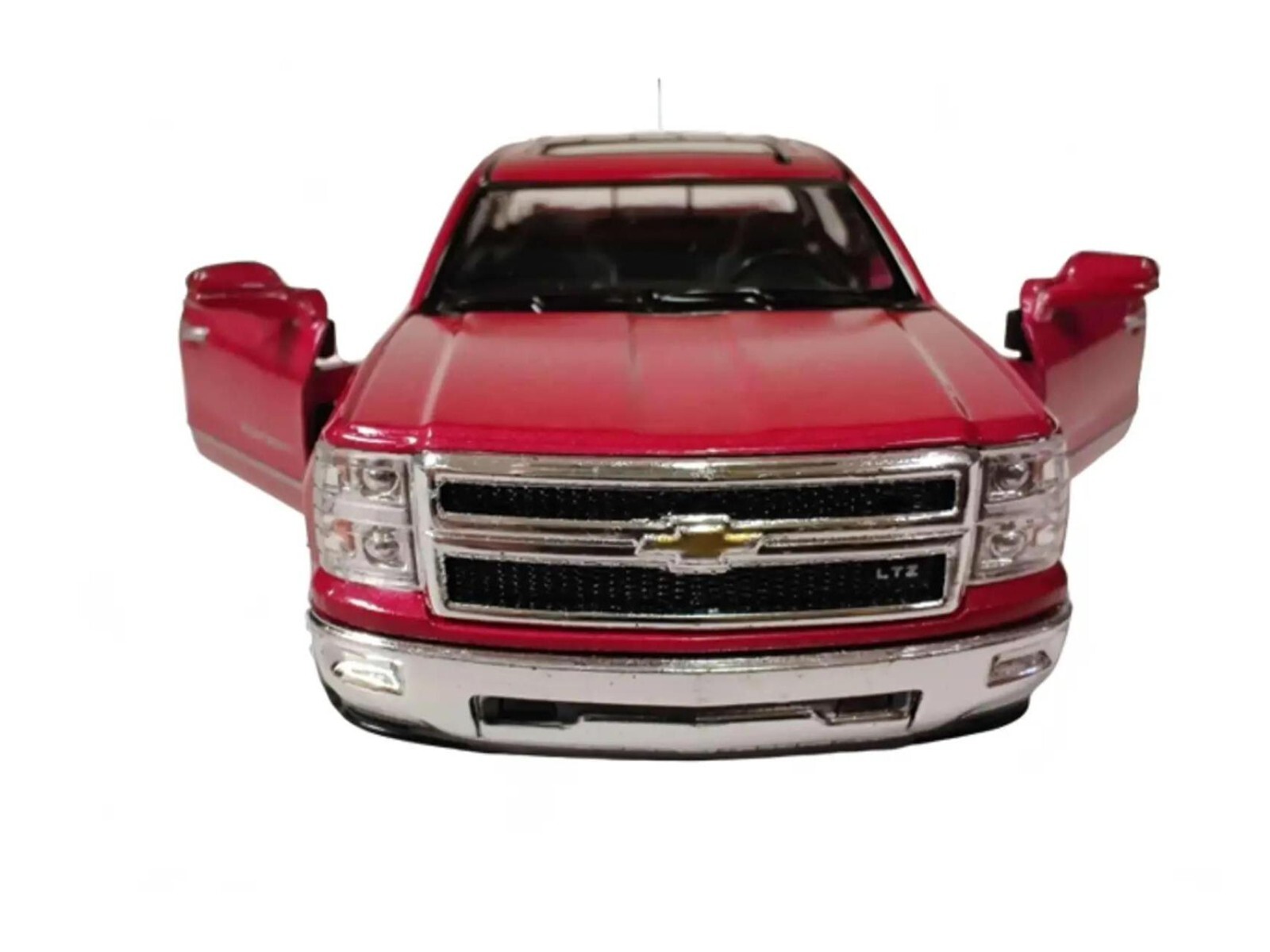 KINSMART 2014 CHEVROLET SILVERADO PICKUP 1:46 SCALE (BURGUNDY)