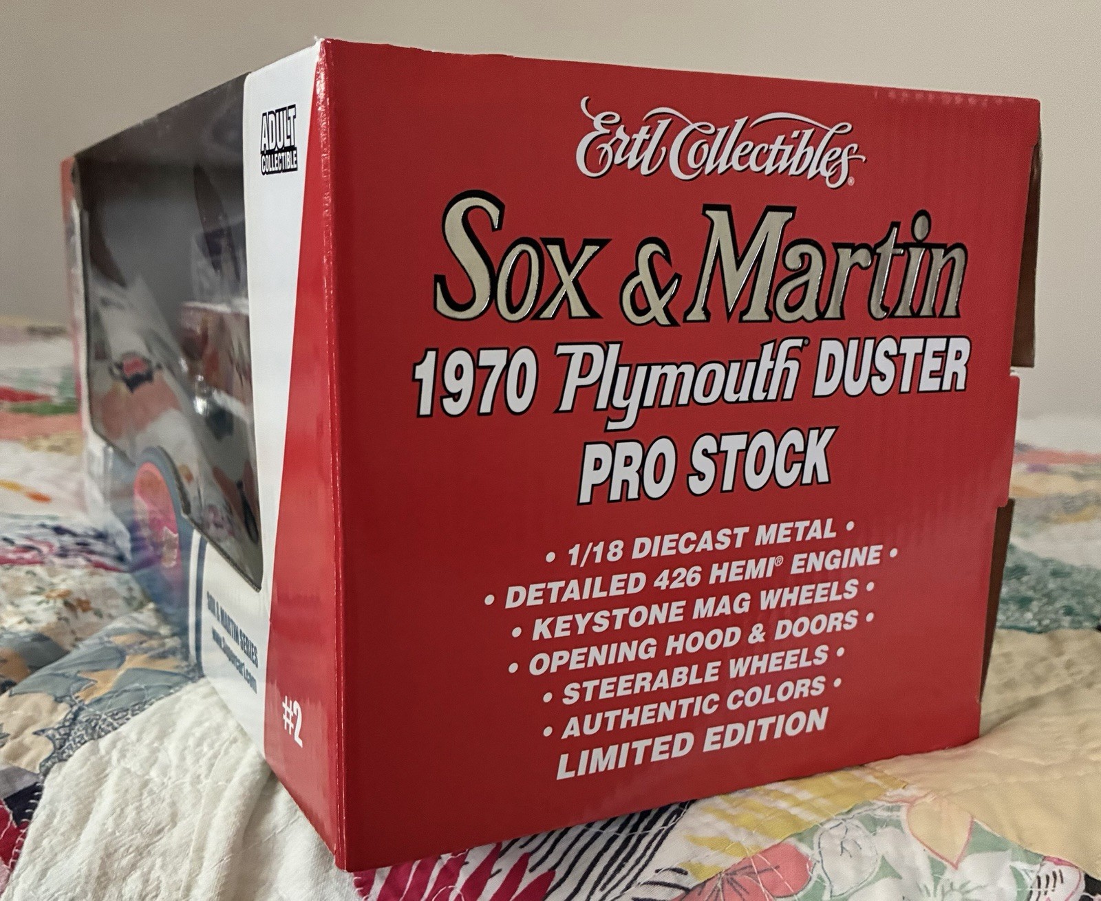 1/18 Ertl 1970 Plymouth Duster Sox and Martin by Supercar Collectibles