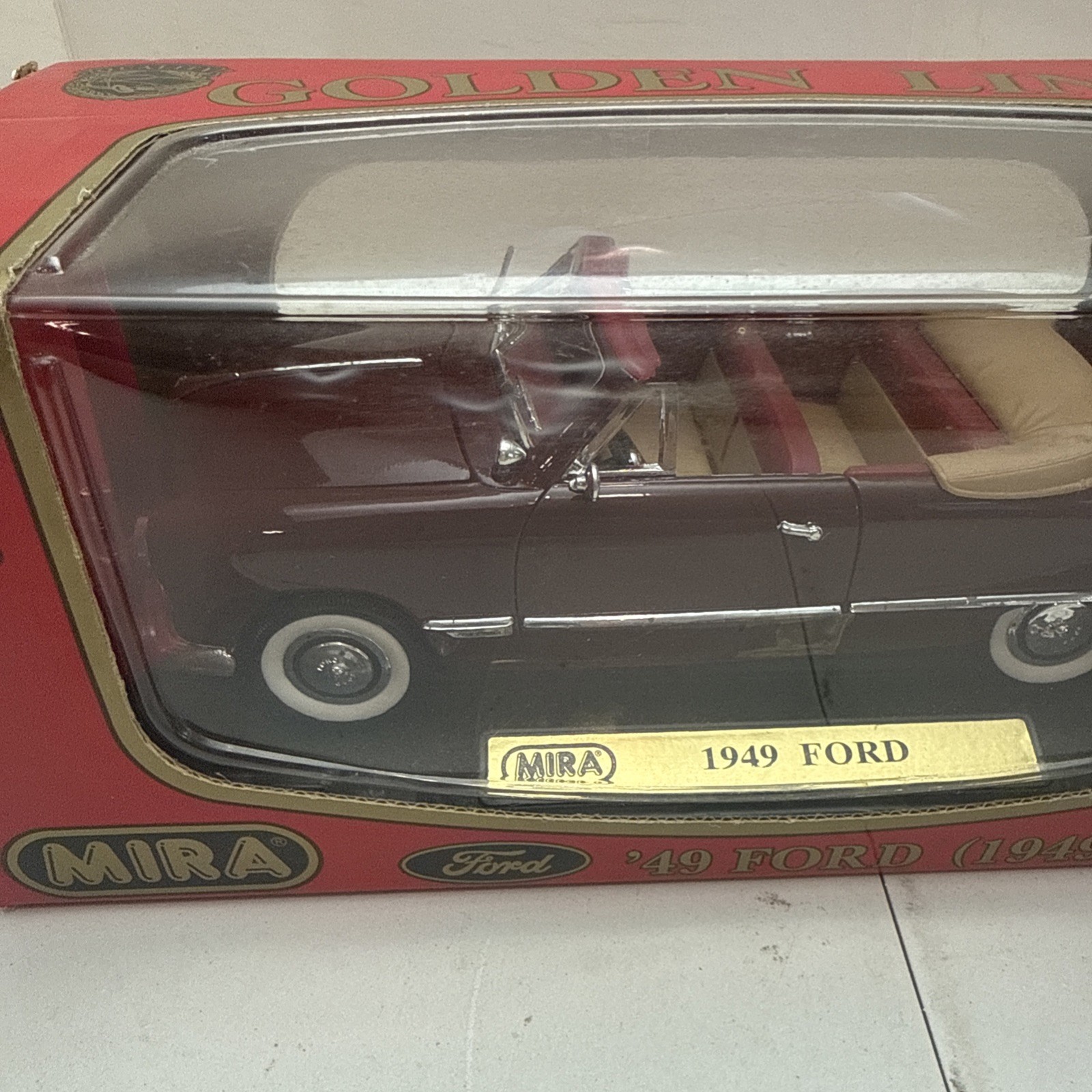 ford 1949 convertible 1/18 scale diecast MIRA Golden line