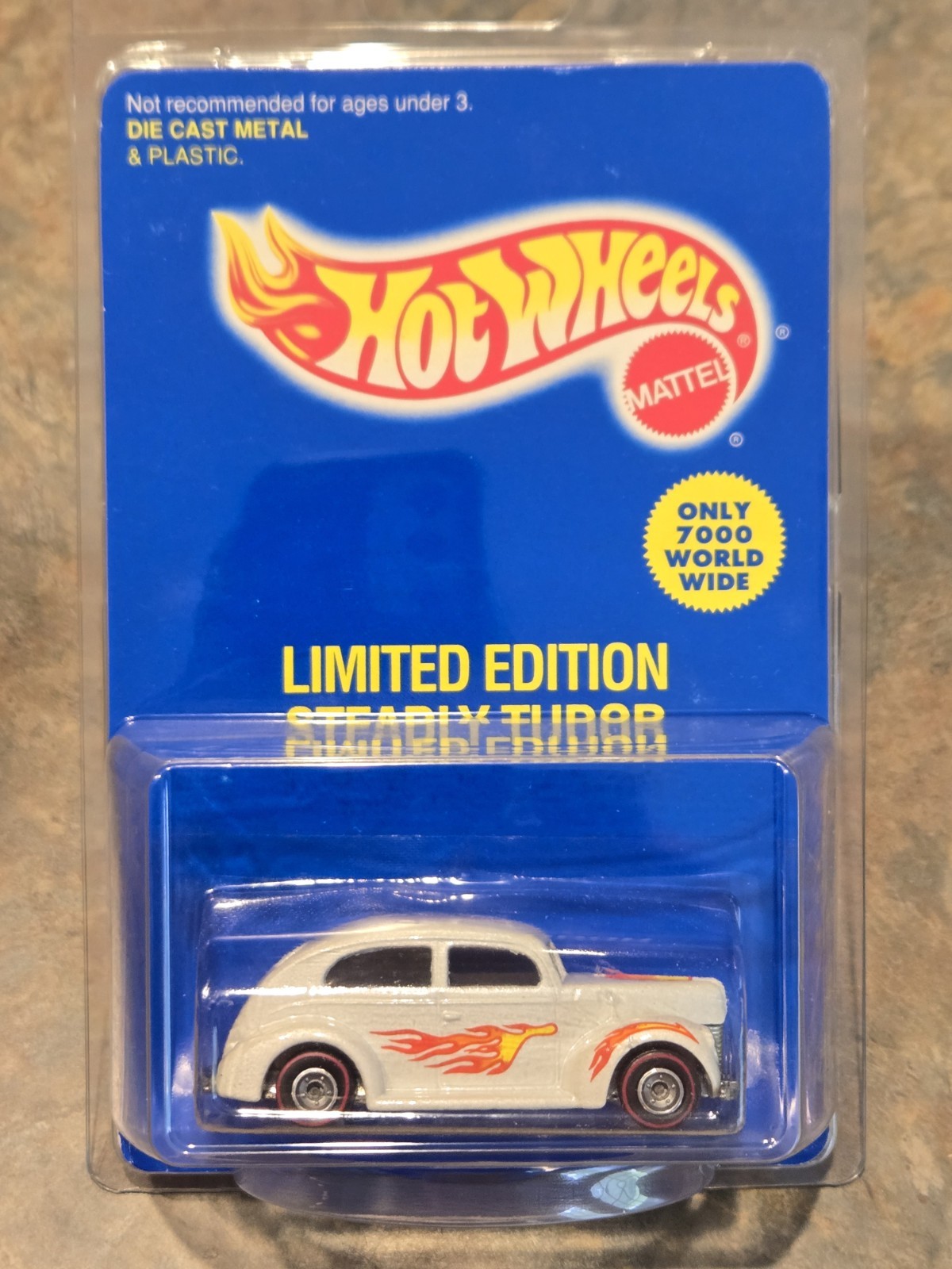 1993 Hot Wheels Steadly Tudor 1940 Ford RealRiders Limited Edition 1/7000 w/Case