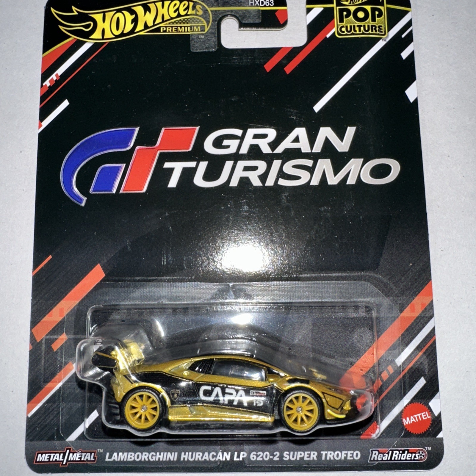 Hot Wheels Lamborghini Huracan LP620 Super Trofeo Gran Turismo HXD63-956L 1/64