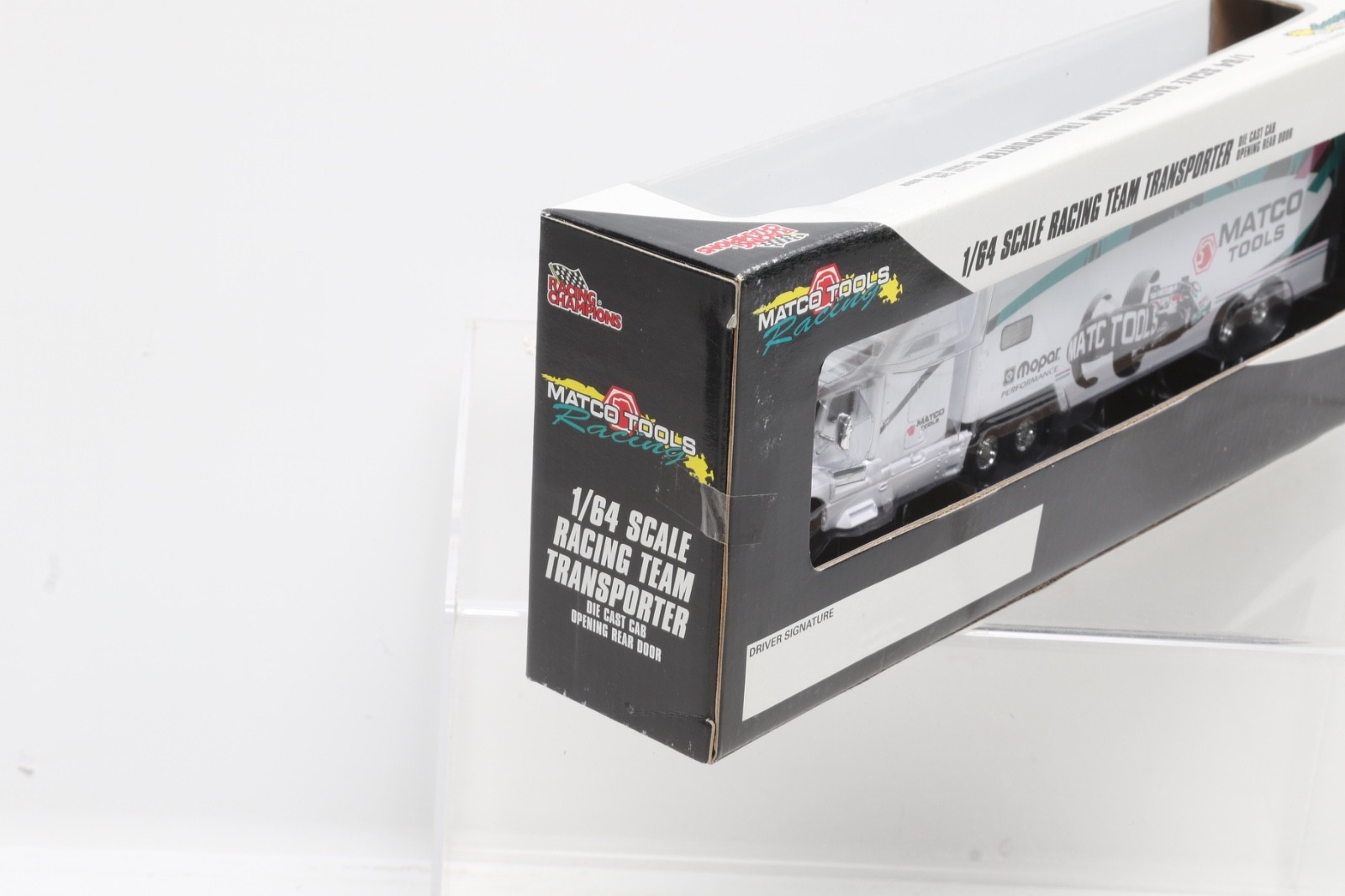1996 Matco Tools Racing 1:64 Scale Racing Team Transporter Tractor