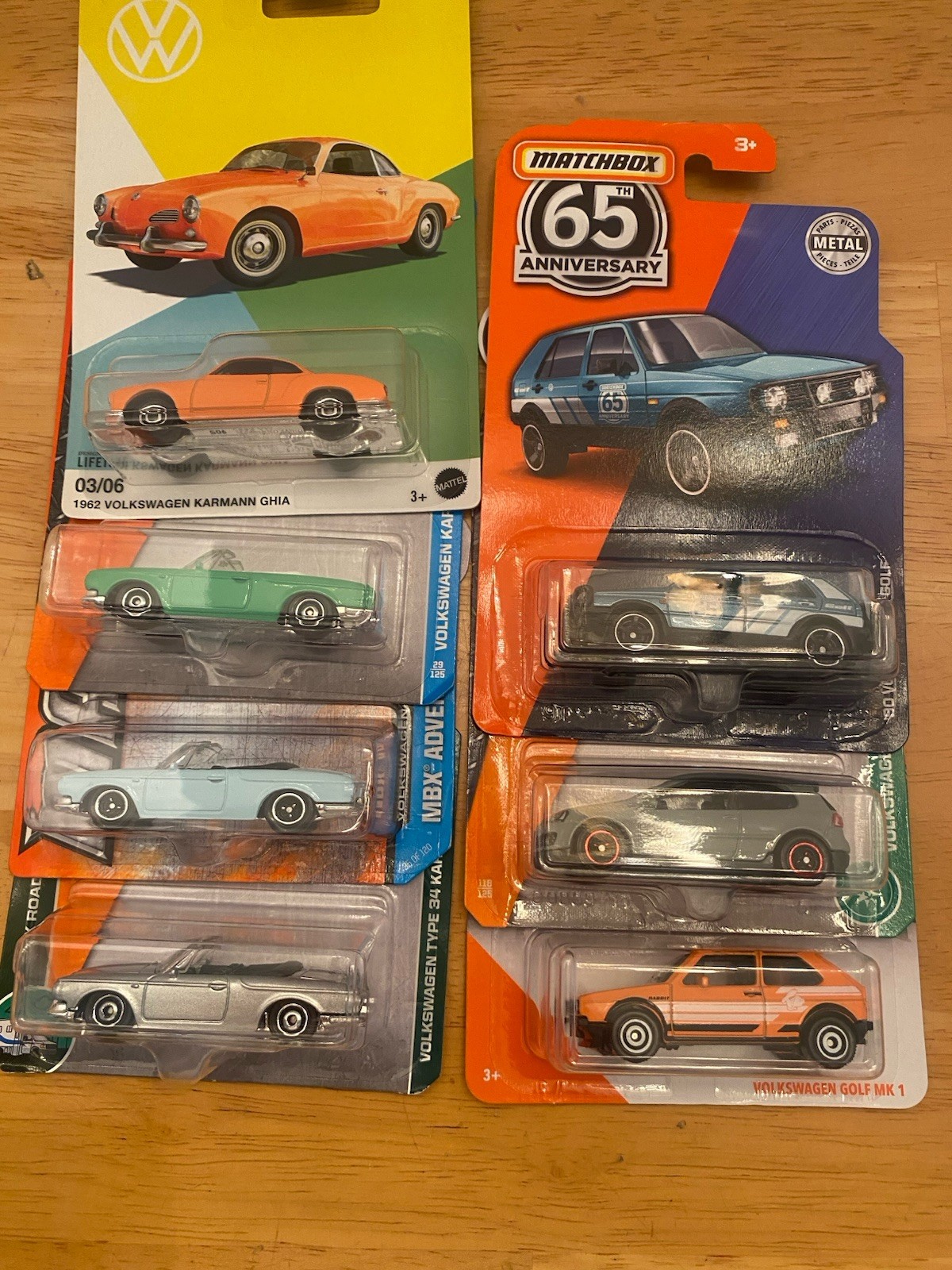 Matchbox Volkswagens Mixed Lot Of 7
