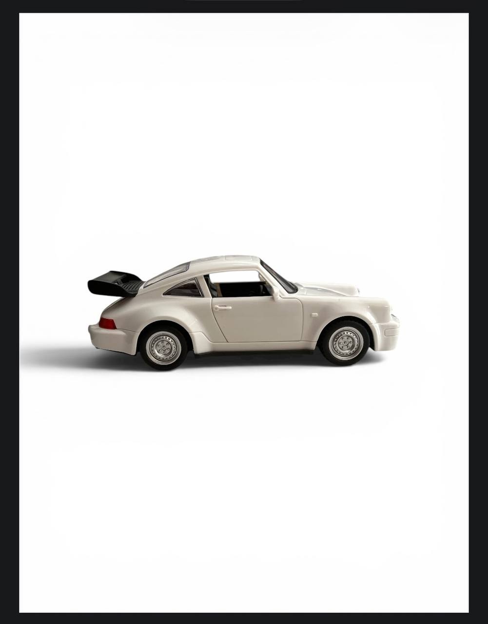 Simulation Cars White Classic Porsche 911 Model Toy – Diecast Scale Car