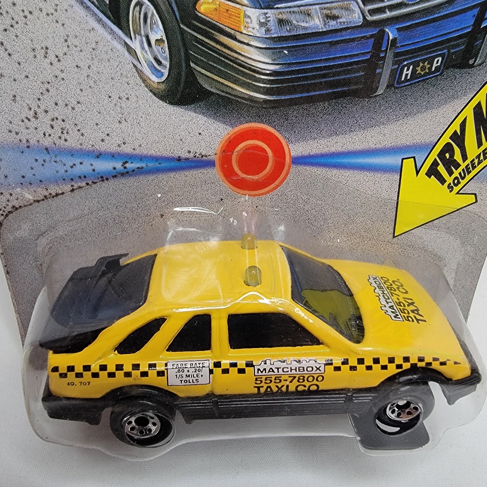 Matchbox Light & Sound Vehicles Taxi Co. Tyco 1996 – New – Read Description