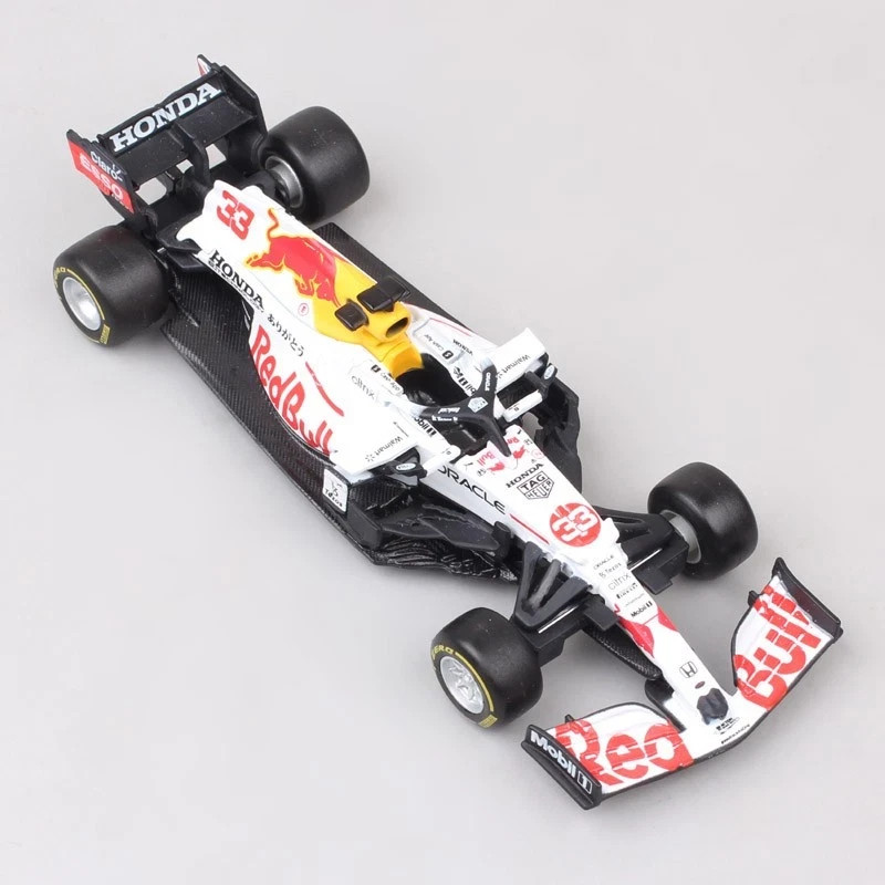 1:43 1/43 2021 Red Bull Max Verstappen #33 RB16B Turkey Honda Tribute F1 Car