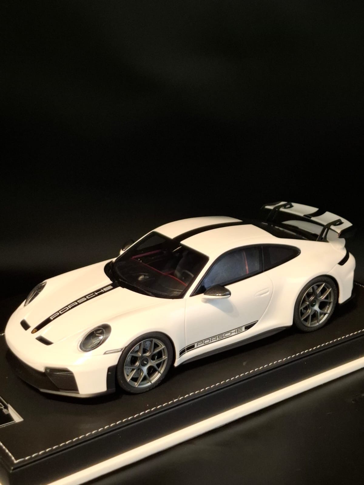 Porsche 911 GT3 (White/ black) [IVY Model] 1:18 scale#02/20