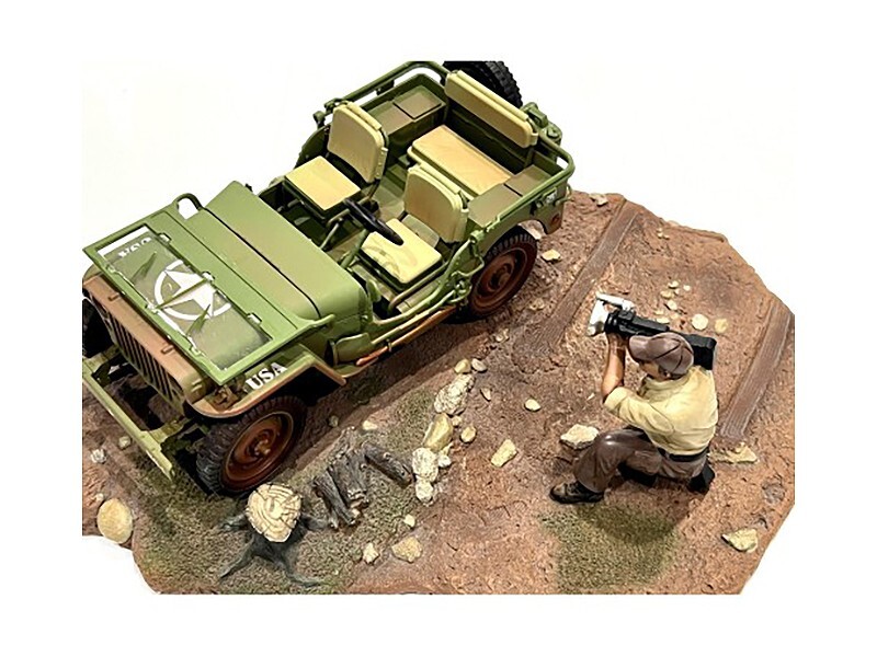 “4X4 MECHANIC” FIGURE 7 FOR 1/18 SCALE MODELS BY AMERICAN DIORAMA 18017