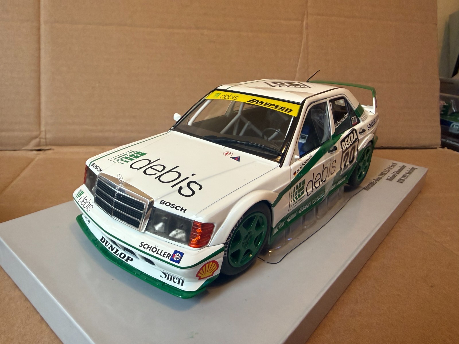 Mercedes-Benz 190E 2.5-16 Evo II #20 DTM 1991 Michael Schumacher 1:18 Werk83