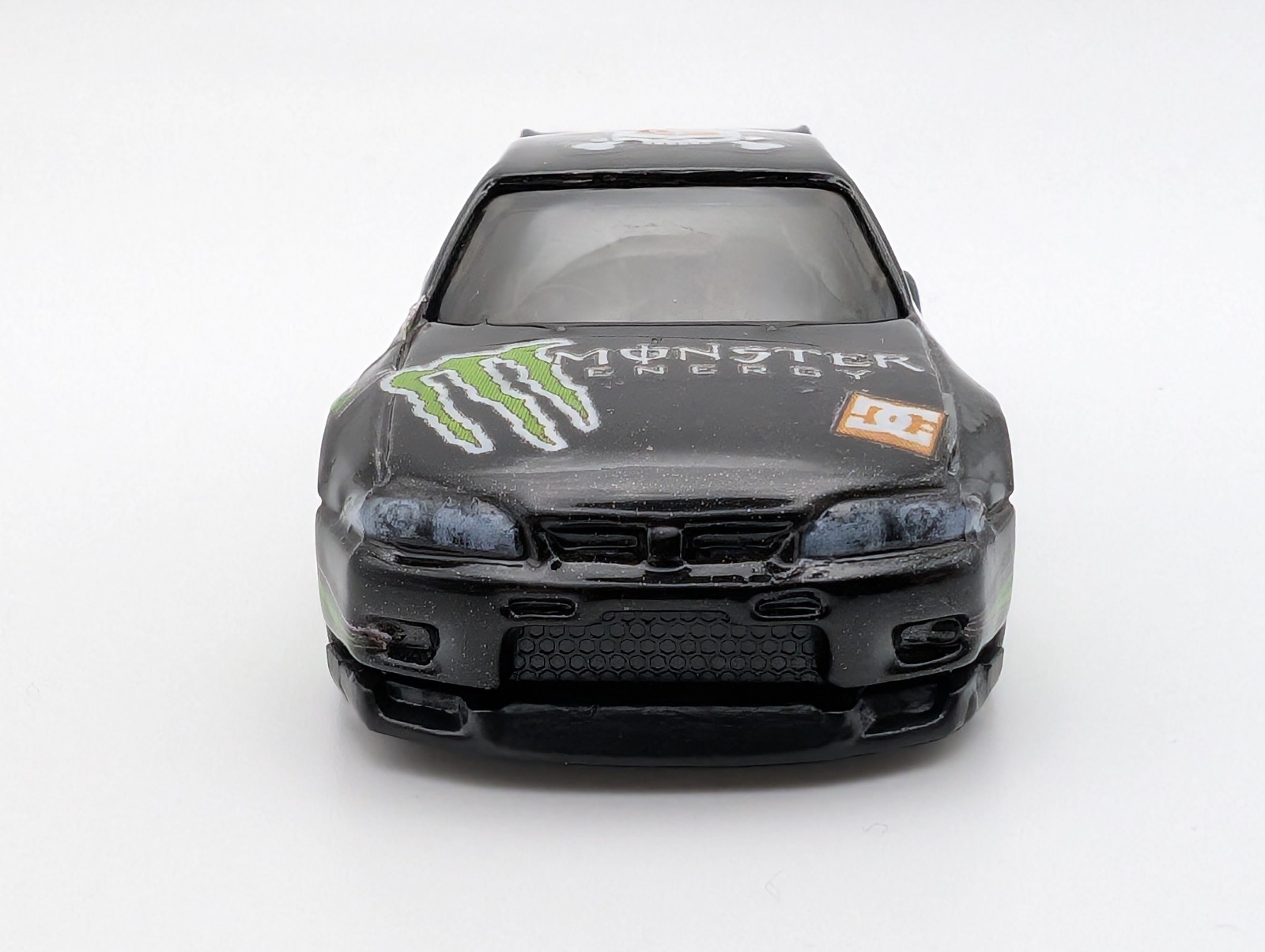 Hot Wheels CUSTOM Nissan Skyline GT-R R33 BCNR33 Monster Energy HOONIGAN Toyo