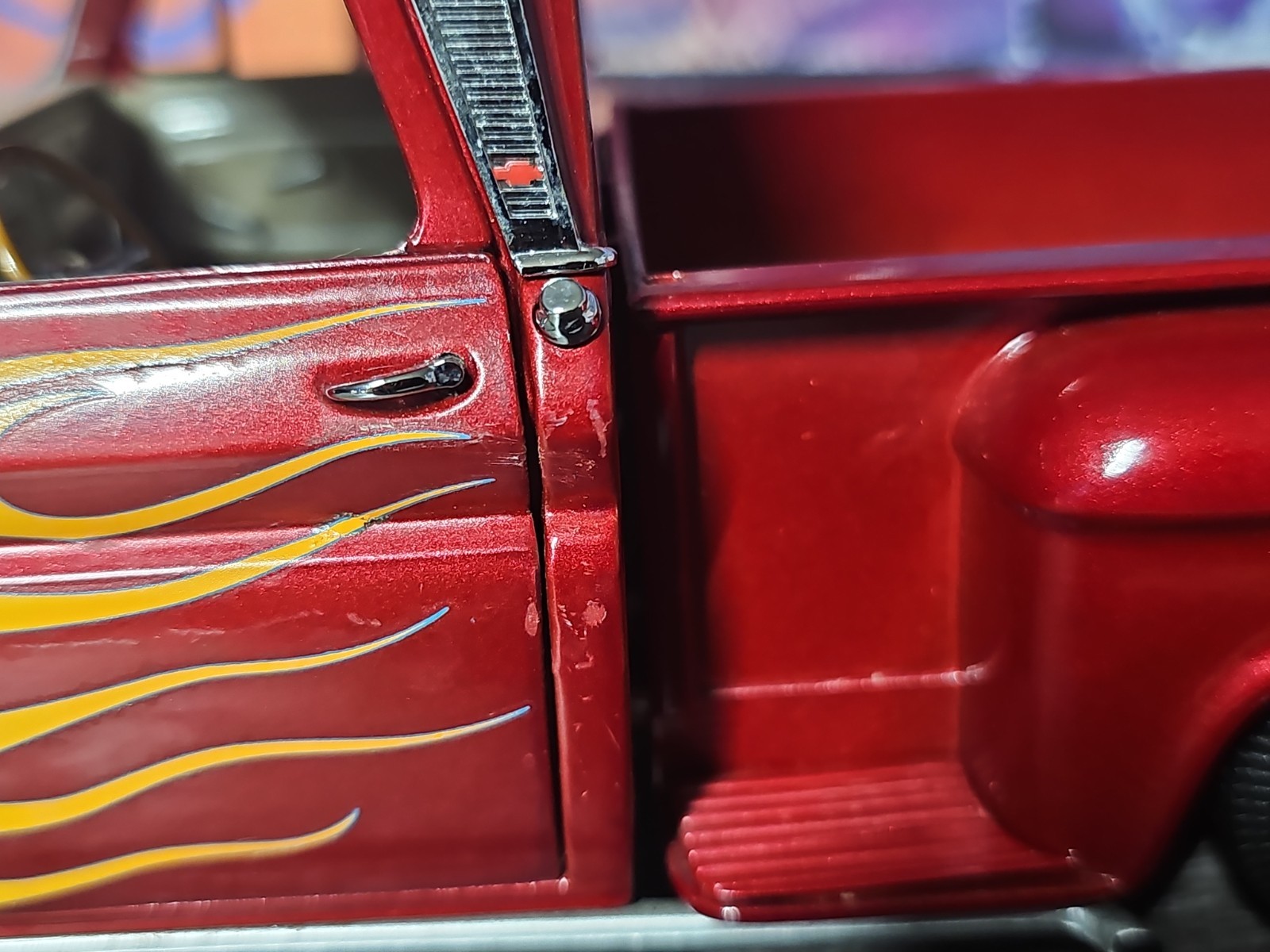 Sun Star 1965 Chevrolet C-10 Stepside Lowrider Pickup 1:18 Diecast Truck NO BOX