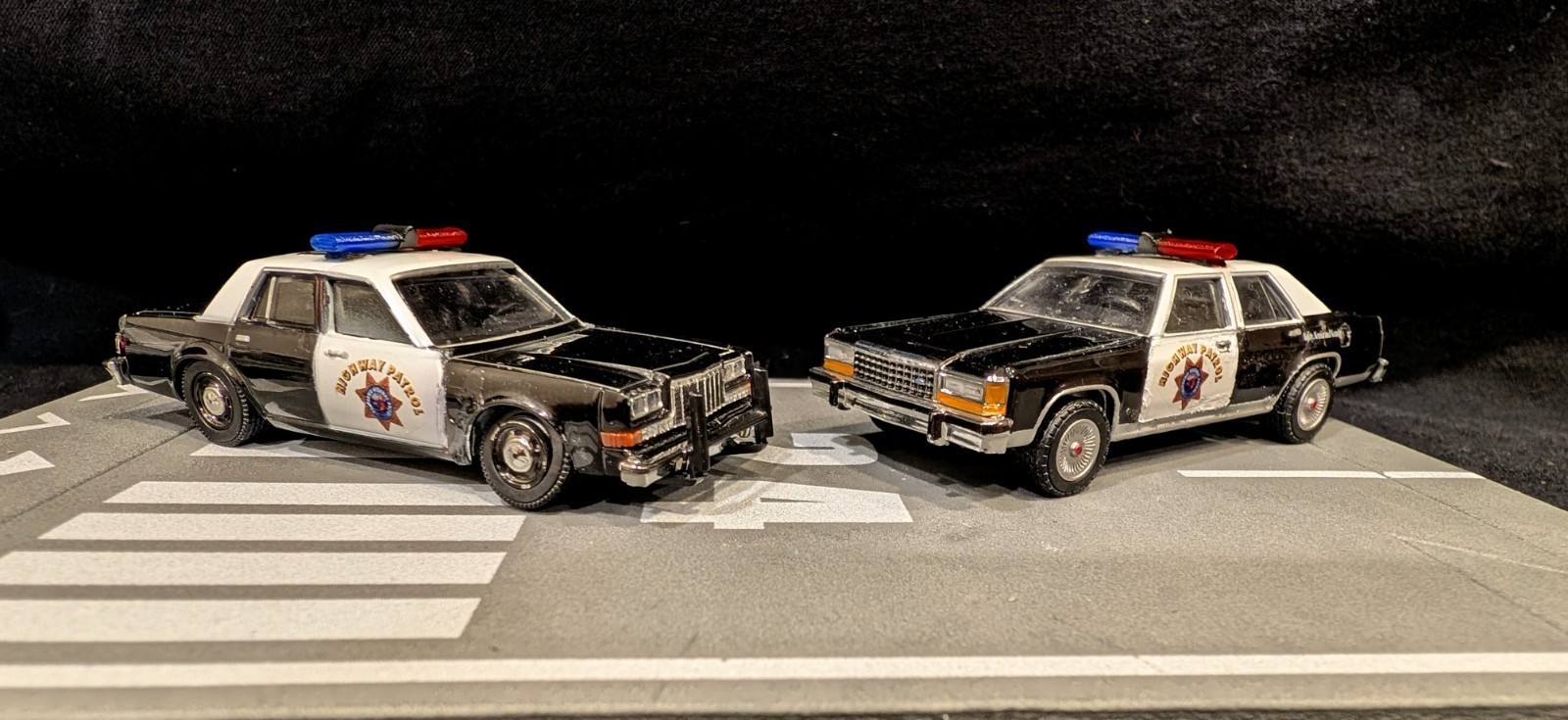 1/64 Jetstream Jetsonic Blue Red Lightbar Police Fire Sheriff CHP Style