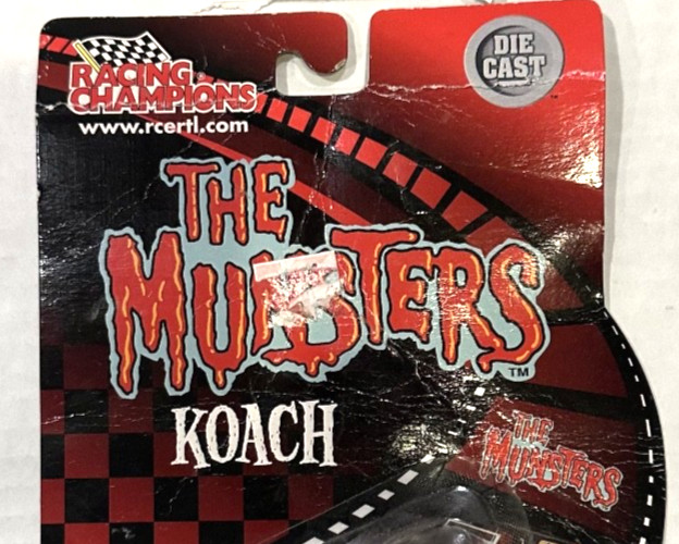 Munsters Koach George Barris 1:64 Diecast TV Car MOC Custom Horror Vehicle