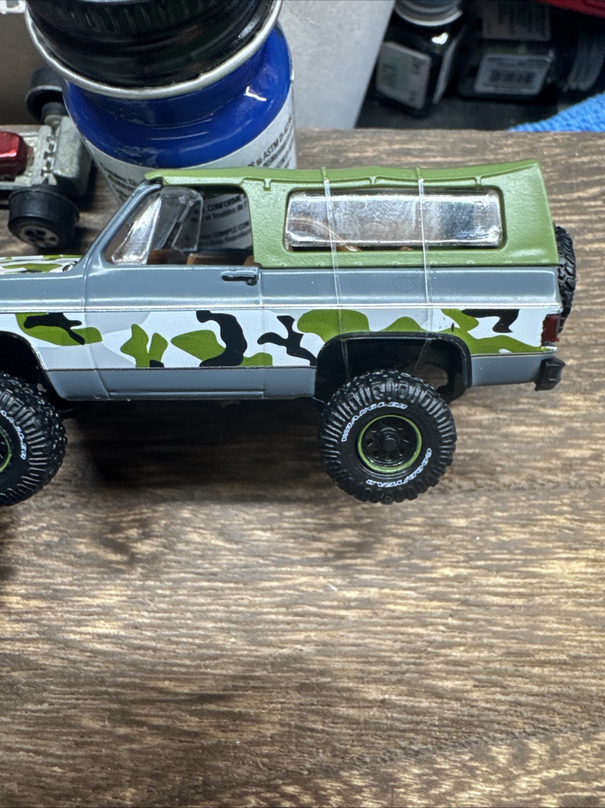 M2 MACHINES 1973 GMC JIMMY SIERRA 4X4 – Removable Top – LOOSE – 1/64