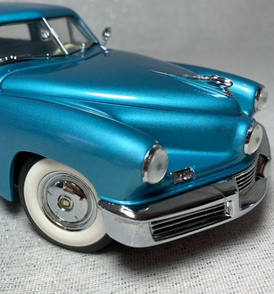 Tucker Built Vintage Classic Dream Concept 1:24 Promo Car Carousel TURQ Model