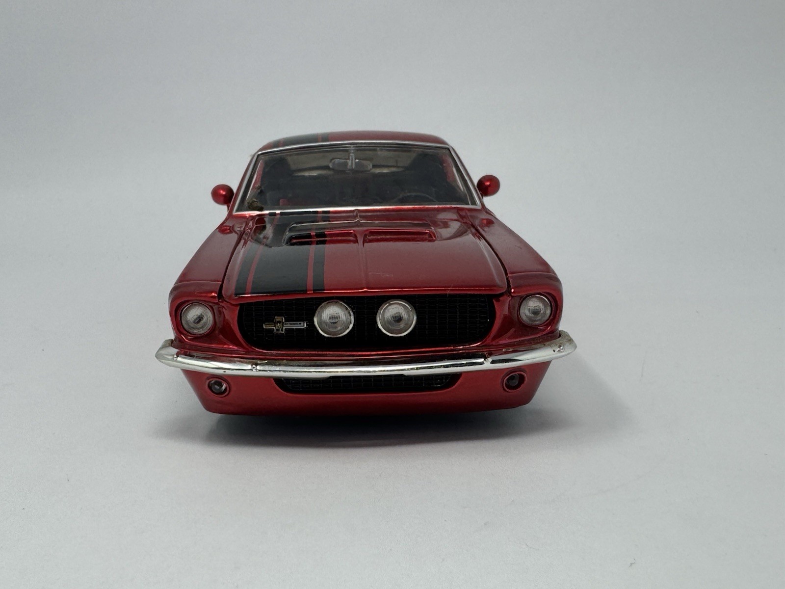 Jada Red ‘67 Shelby GT-500KR 1:24 Scale Offset Stripe No Box