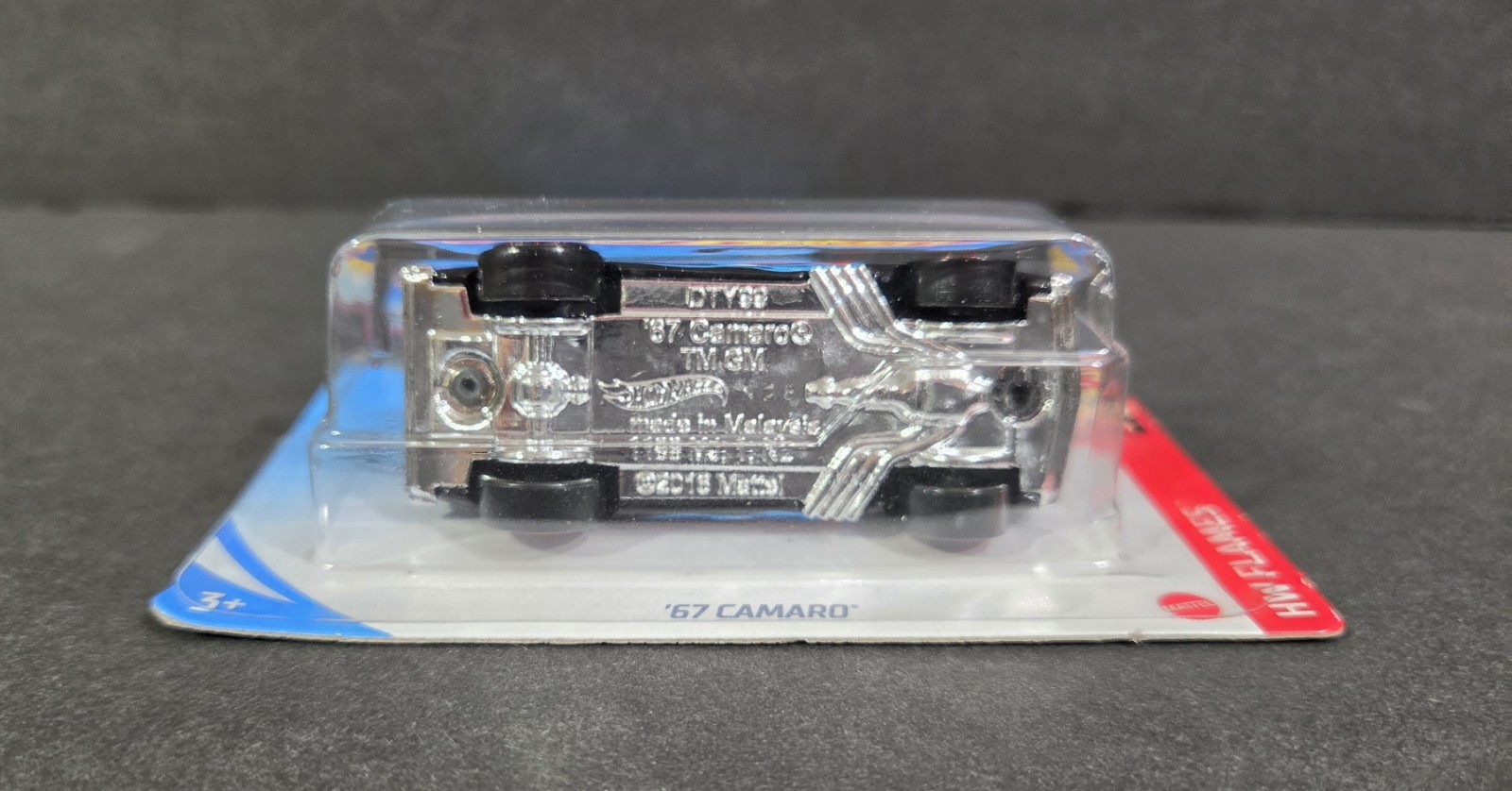 2018 HOT WHEELS ’67 Camaro Black “Kroger Exclusive” HW Flames, Free Shipping