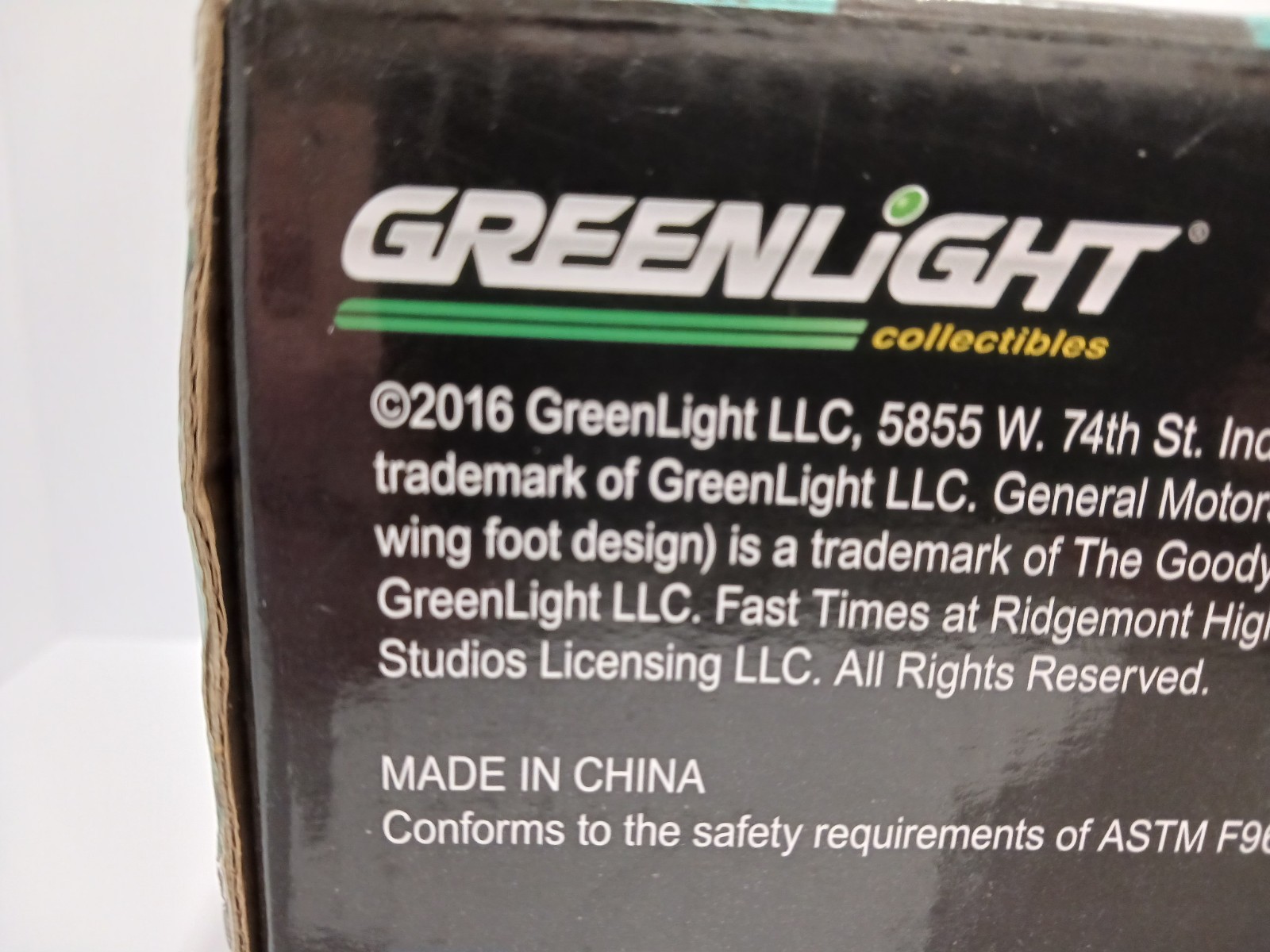 Rare 1:18 “Fast Times At Ridgemont High” 1979 Z/28 Camaro, Made by Greenlight,