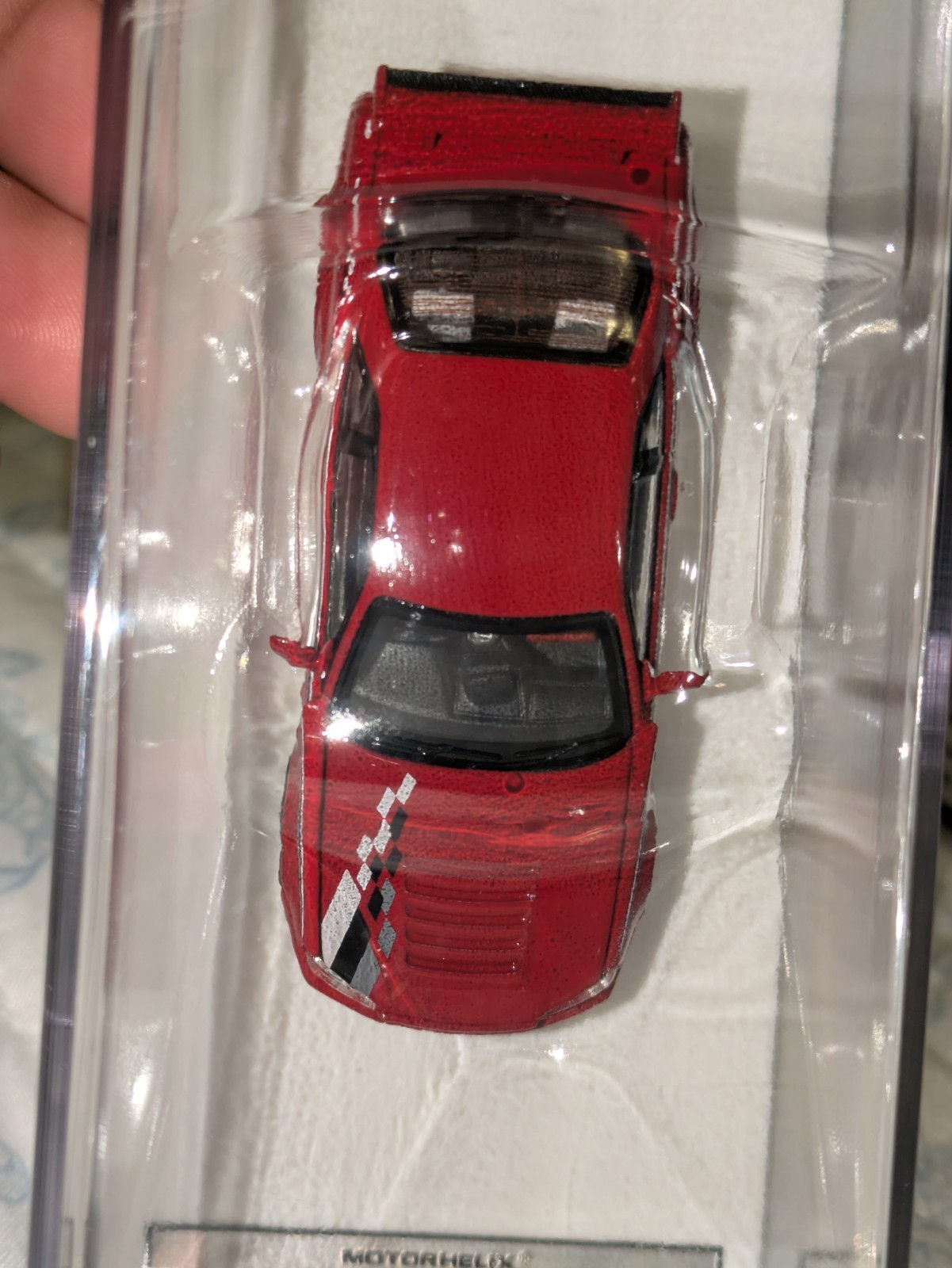 Motorhelix Nissan R34 Red 1;64 Diecast