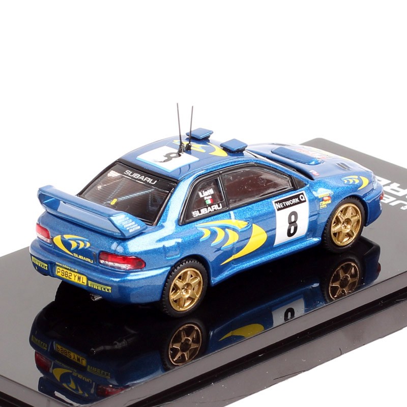 1/64 Scale Subaru Impreza WRC #3 #4 #8 RAC Rally 1997 Model Car Toy Hobby Japan