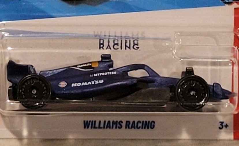 2025 Hot Wheels Formula 1 – Williams Racing Blue Track Aces 1/5 JBC07 59/250