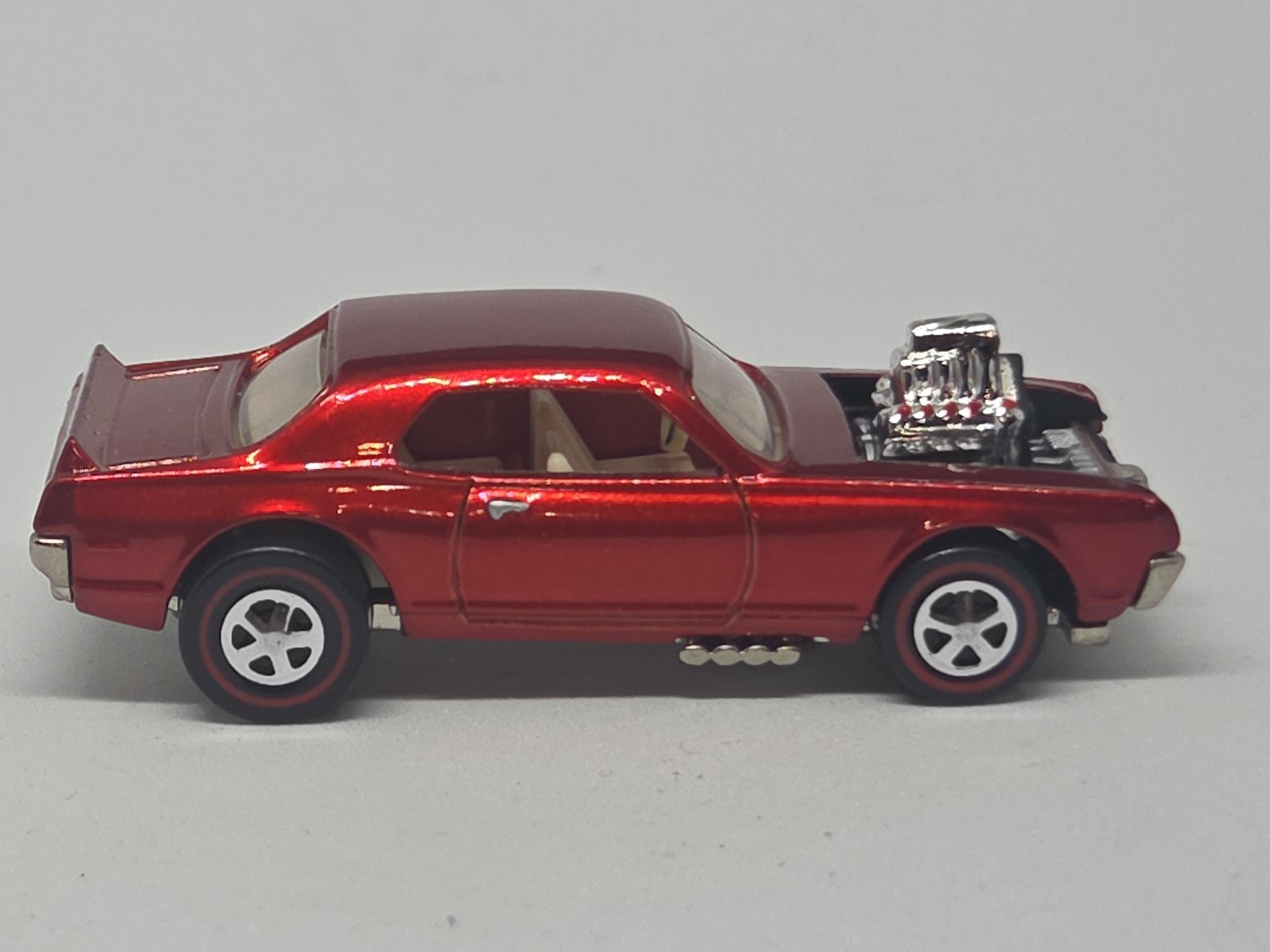1998 Hot Wheels 30th Anniversary Nitty Gritty Kitty Custom Cougar Red Redline