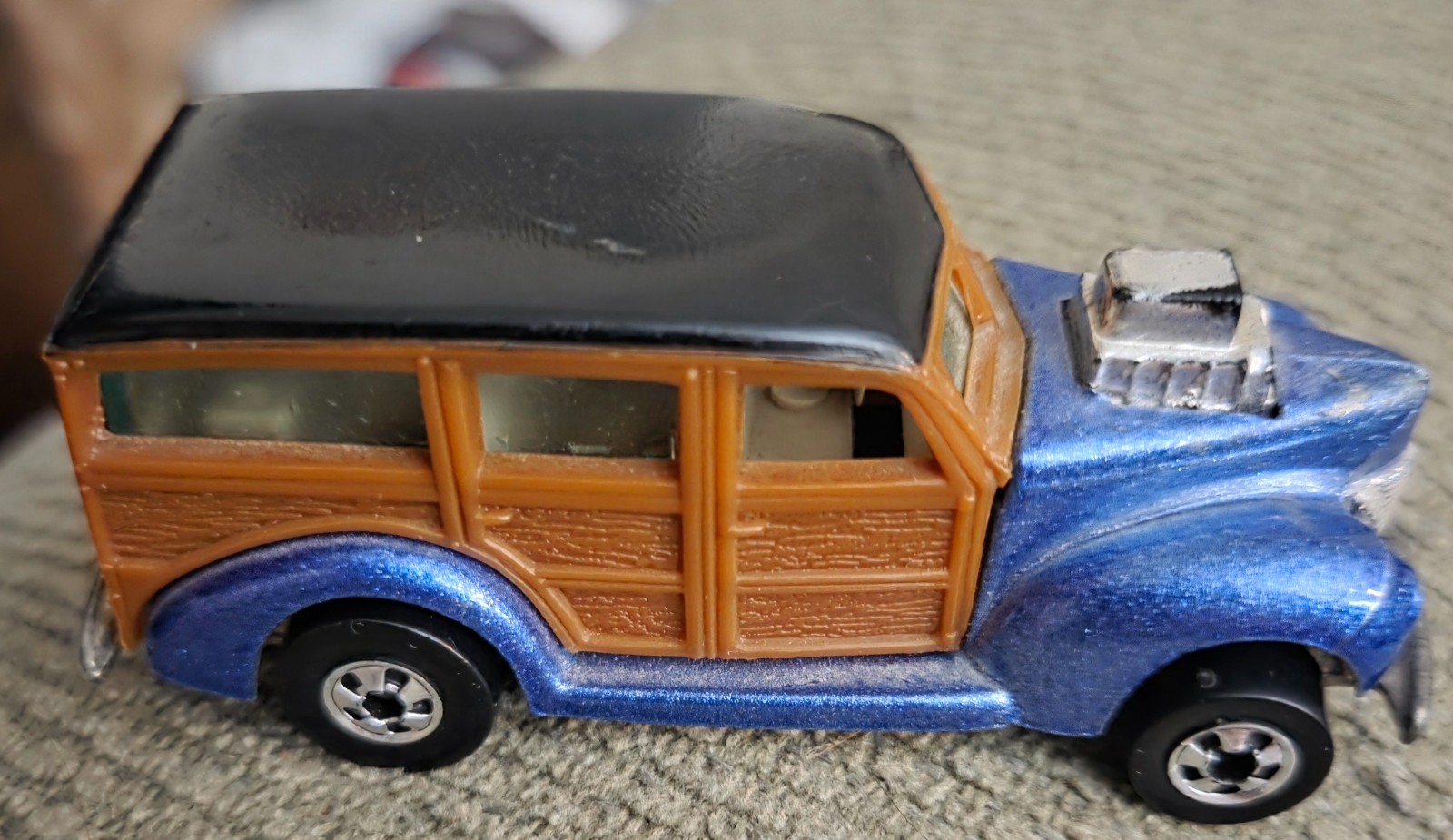 1979 Hot Wheels Hi-Rakers 1940s Woodie Blue