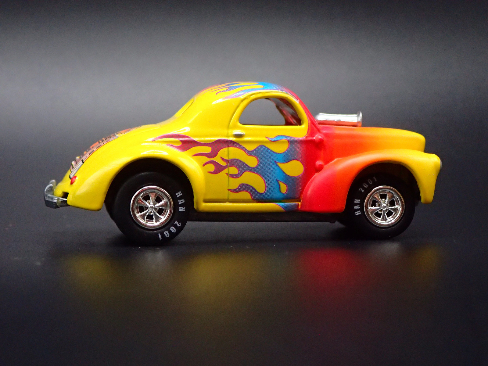 1941 41 WILLY’S COUPE NHRA HOT AUGUST NIGHTS 1:64 SCALE DIECAST MODEL CAR
