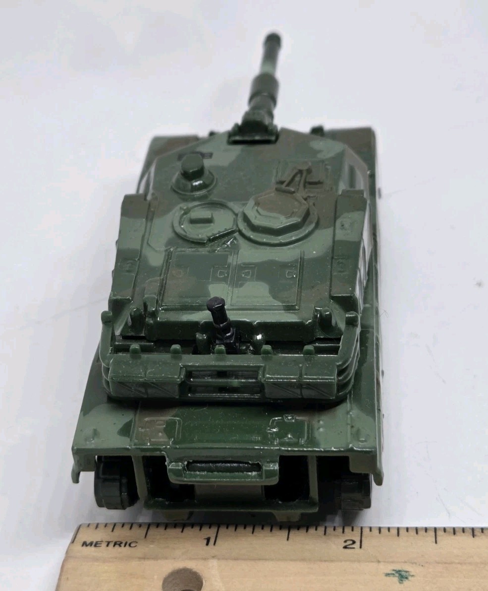 Pull Back Die-Cast Metal Vehicle – TANK (Green Merkava TANK) See Photos
