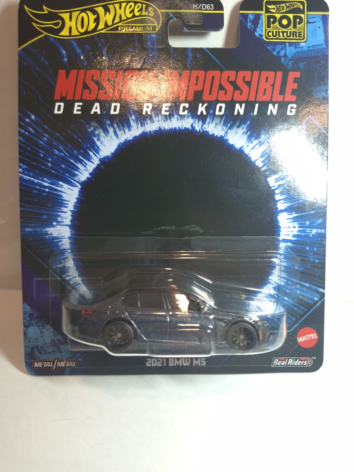 Hot Wheels Premium BMW M5 2021 Mission Impossible Dead Reckoning HXD63-956L 1/64