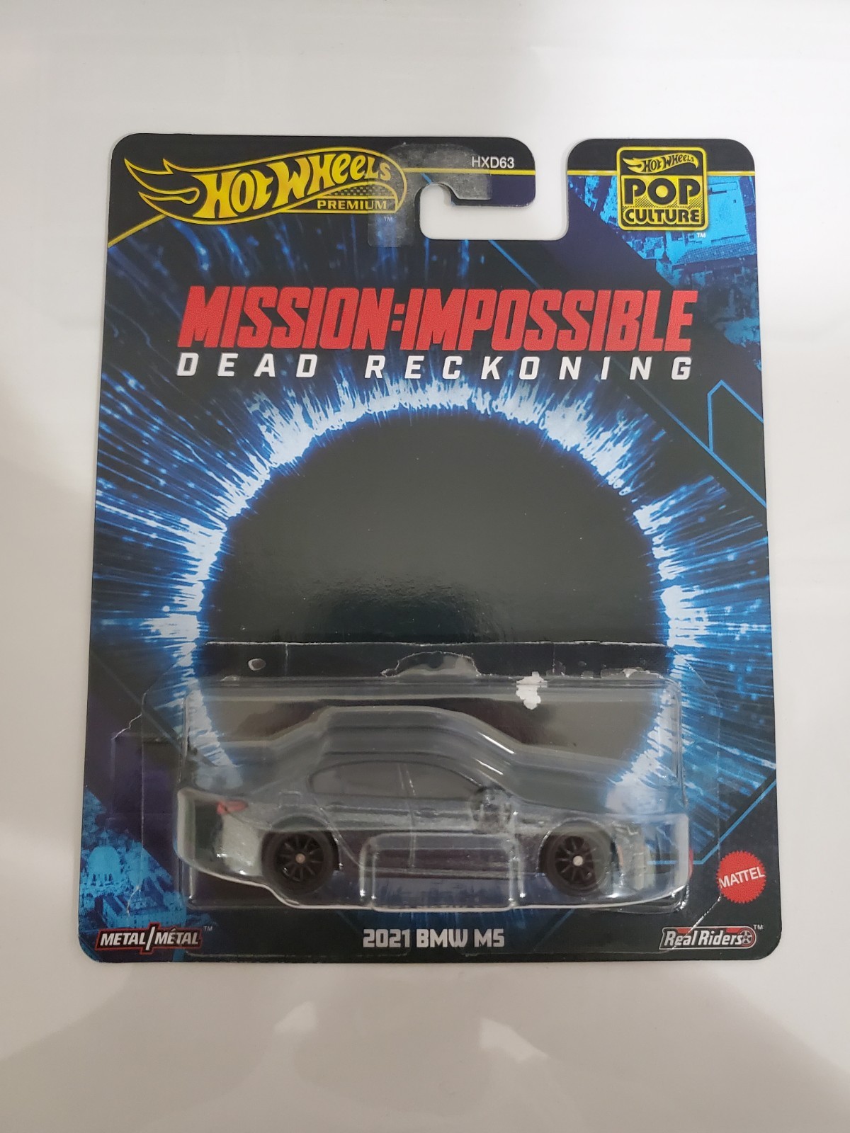 Hot Wheels BMW M5 2021 Mission Impossible Dead Reckoning HXD63-956L 1/64 New