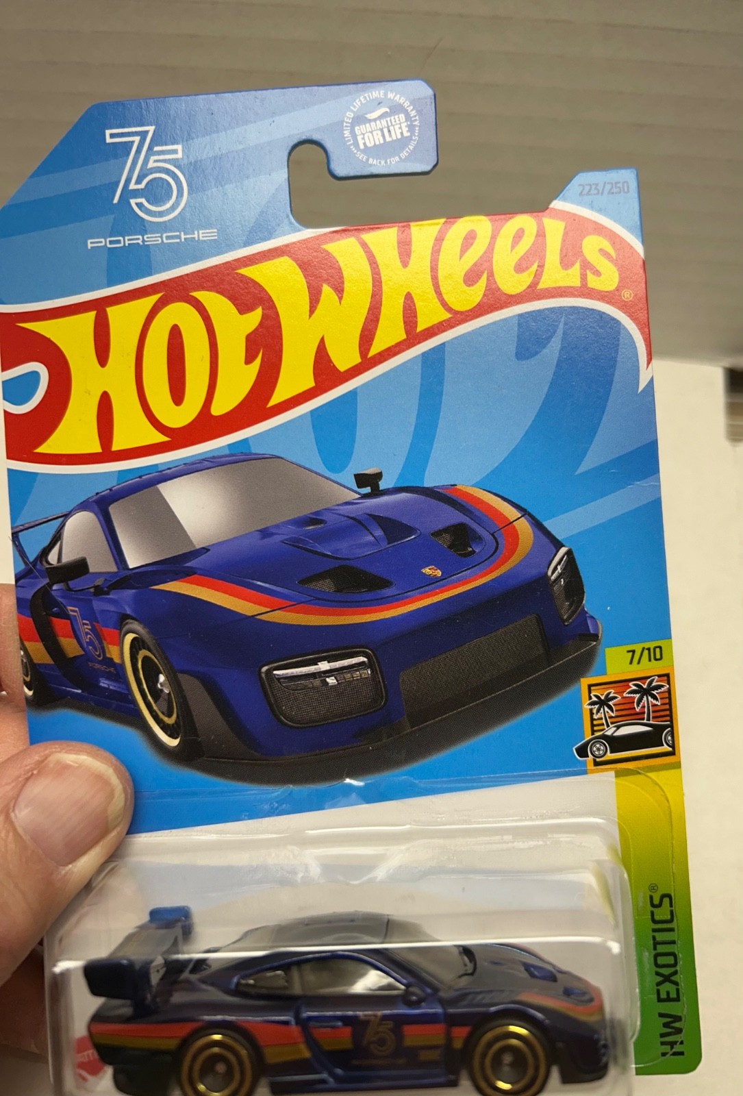 Hot Wheels 2023 HW Exotics Porsche 935 Super Treasure Hunt
