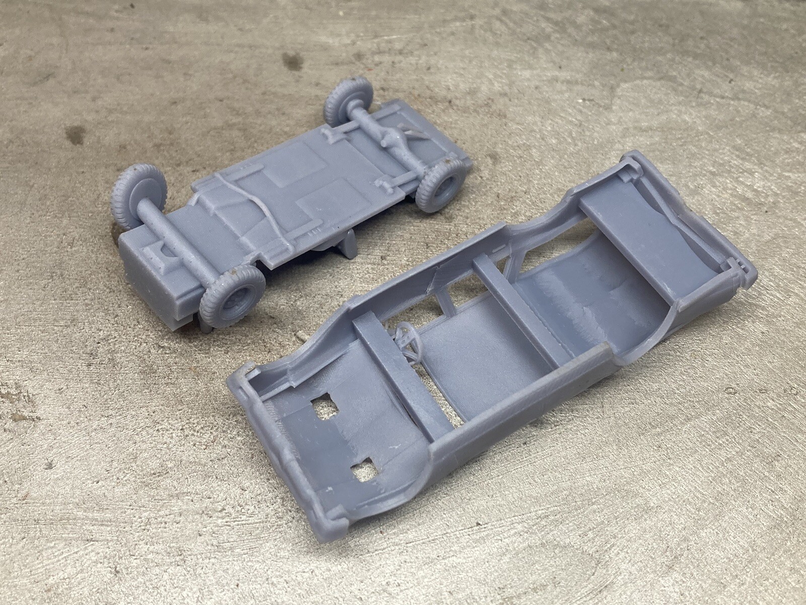 1/64 Scale 3D Printed Chevy Wagon Demolition Derby Demo Car For Diecast Diorama