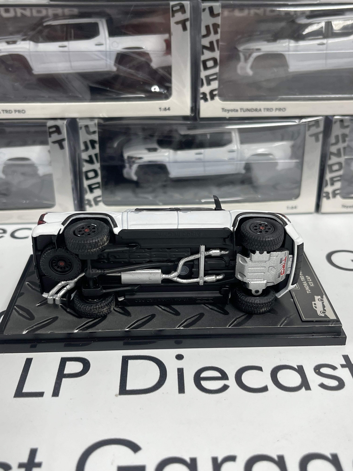 GCD 2024 Toyota Tundra TRD Pro White LP Exclusive 1:64 Diecast